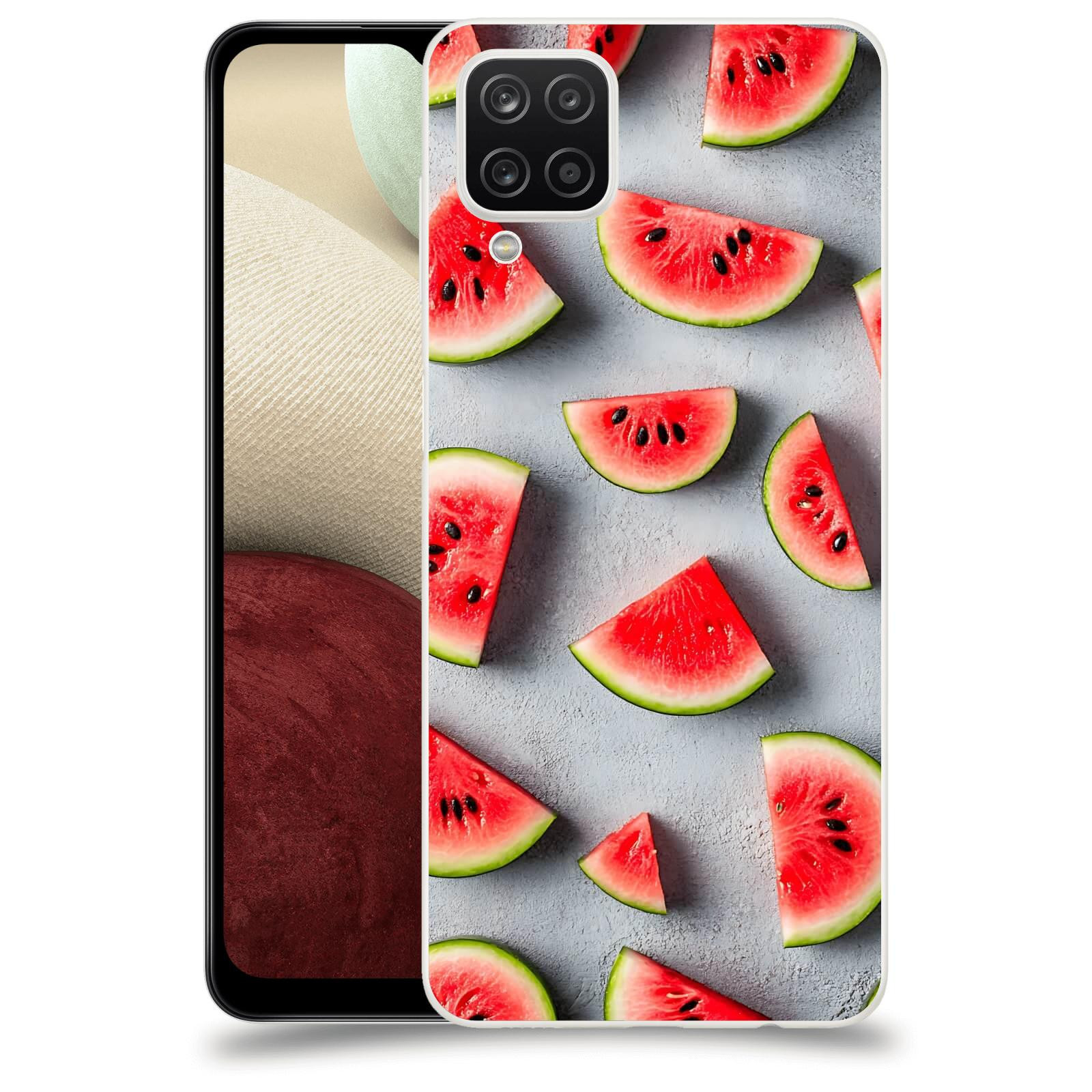 ACOVER Kryt na mobil Samsung Galaxy A12 A125F - Letní osvěžení