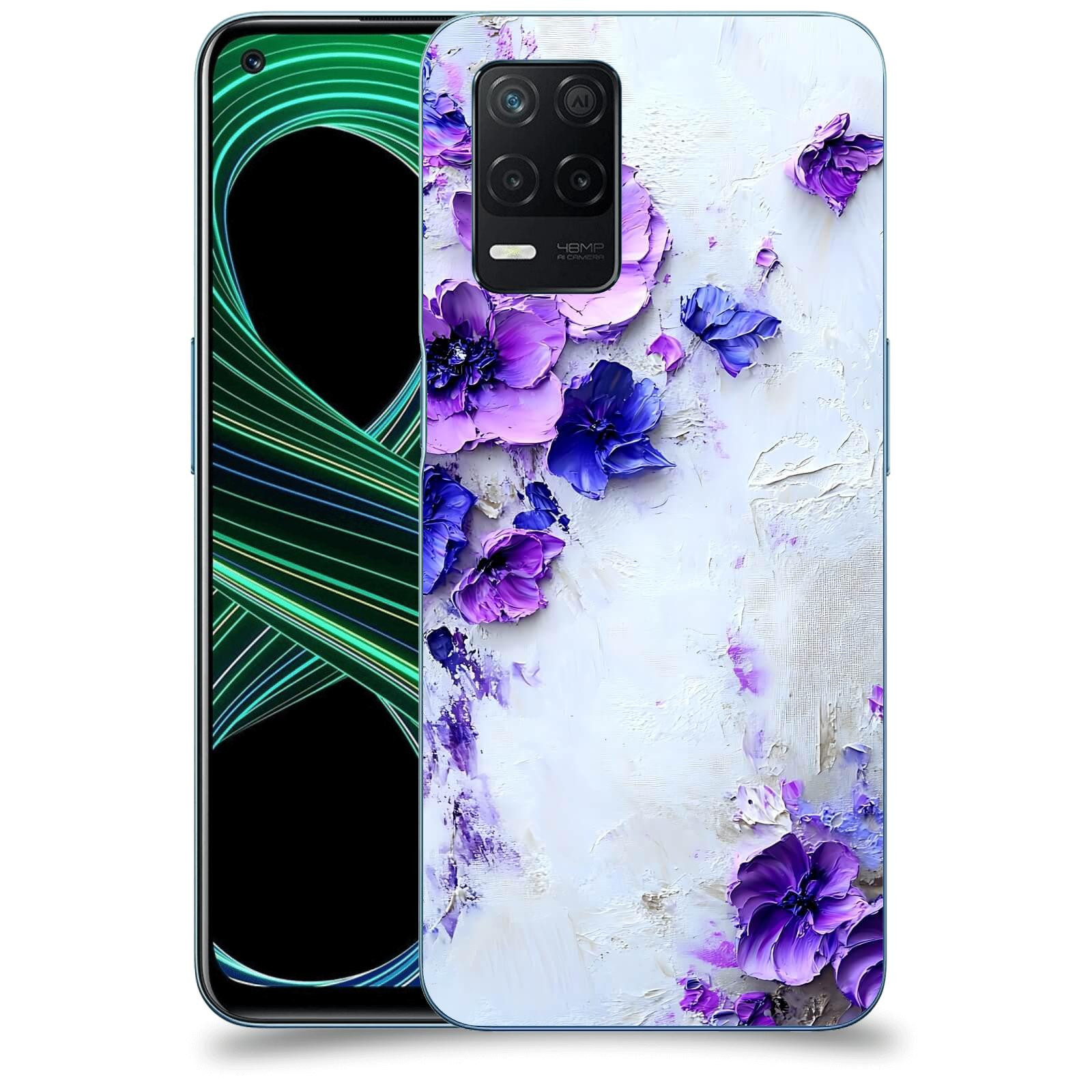 ACOVER Kryt na mobil Realme 8 5G - Malířská něha