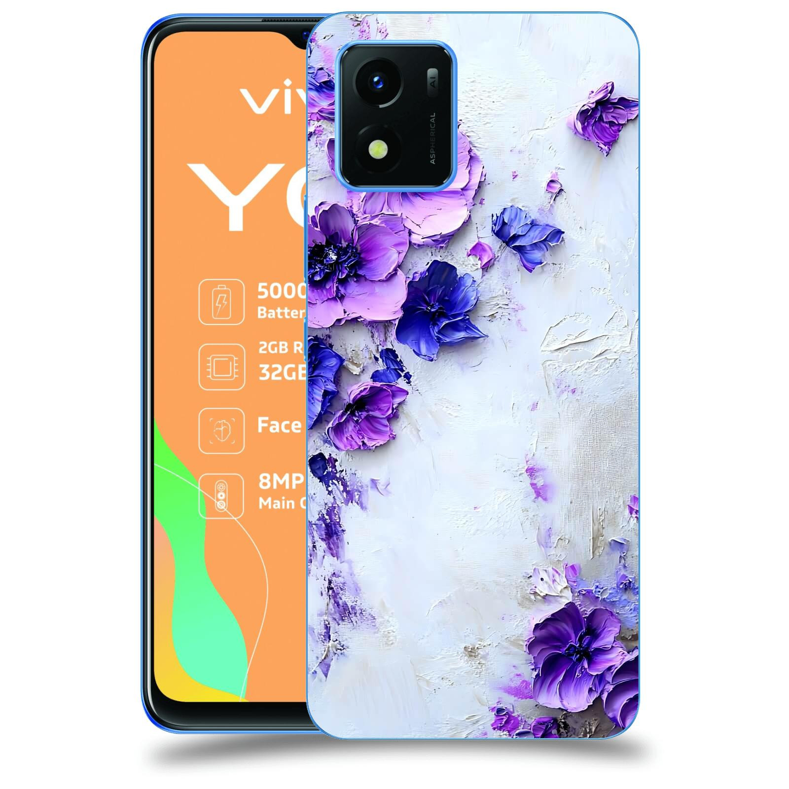 ACOVER Kryt na mobil Vivo Y01 - Malířská něha