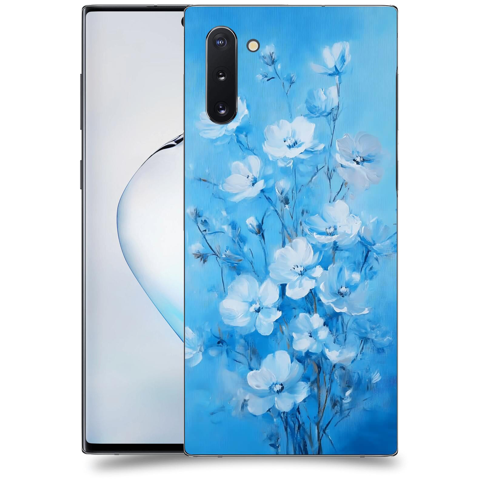 ACOVER Kryt na mobil Samsung Galaxy Note 10 N970F - Modrá ilustrace