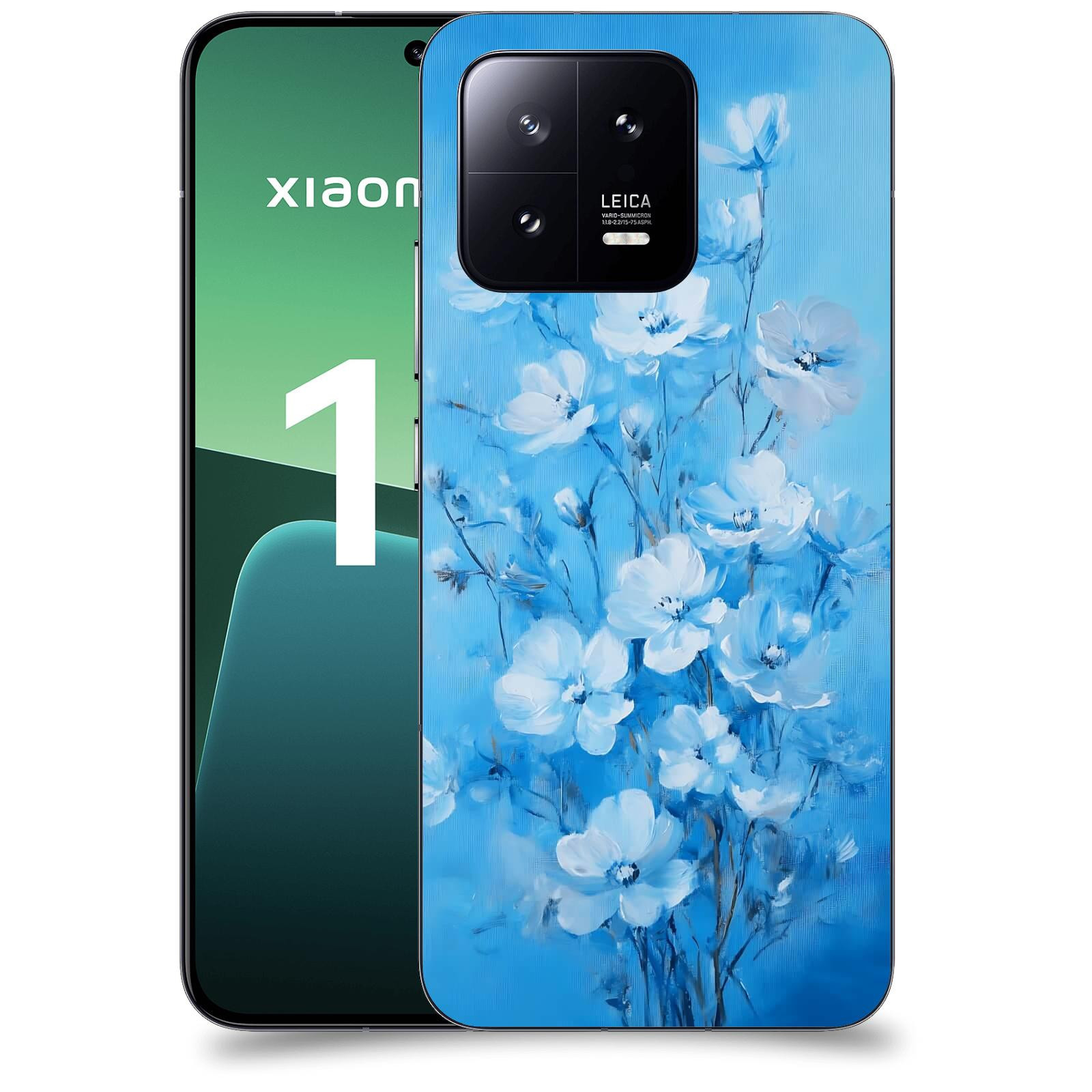 ACOVER Kryt na mobil Xiaomi 13 - Modrá ilustrace