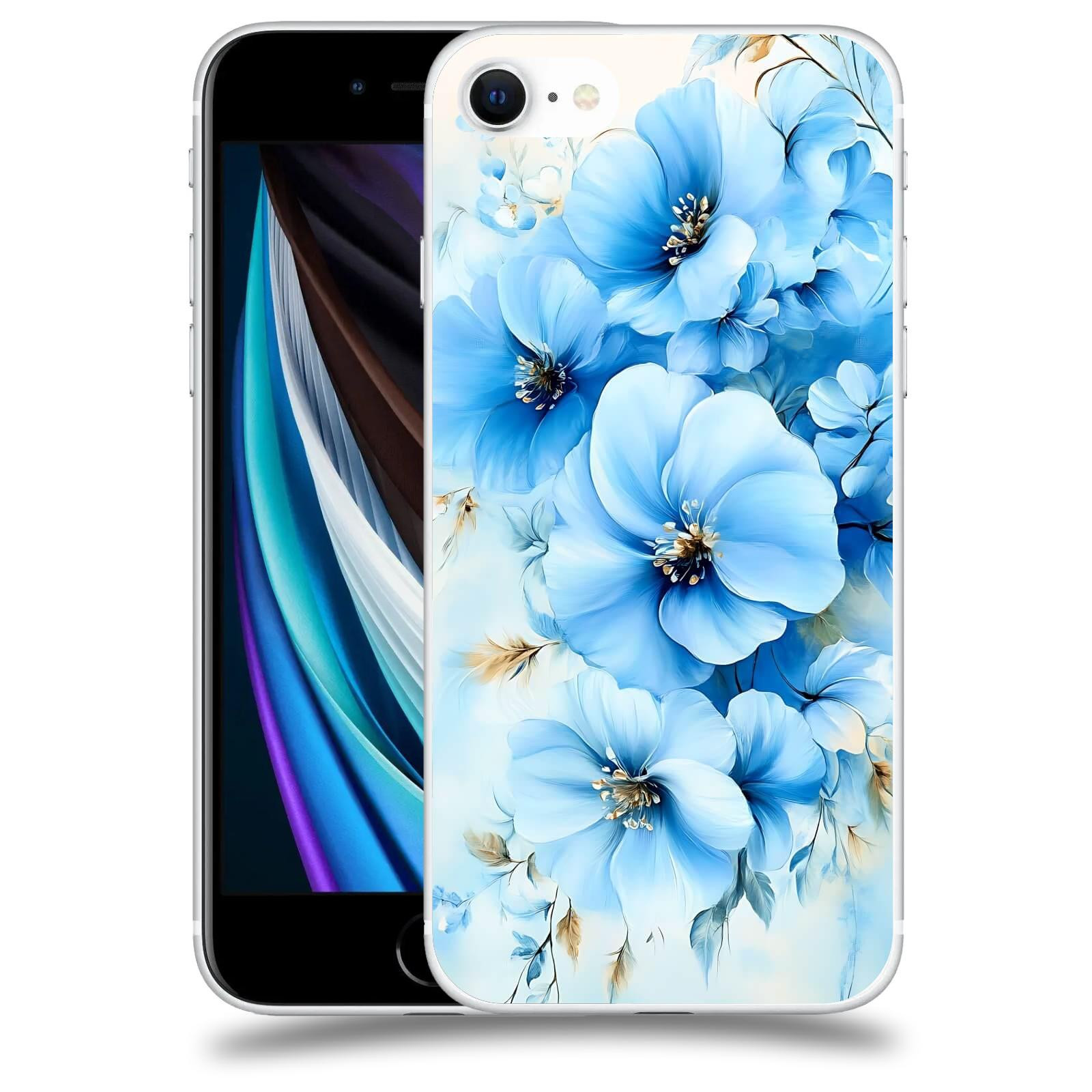 ACOVER Kryt na mobil Apple iPhone SE 2020 - Nebeská harmonie