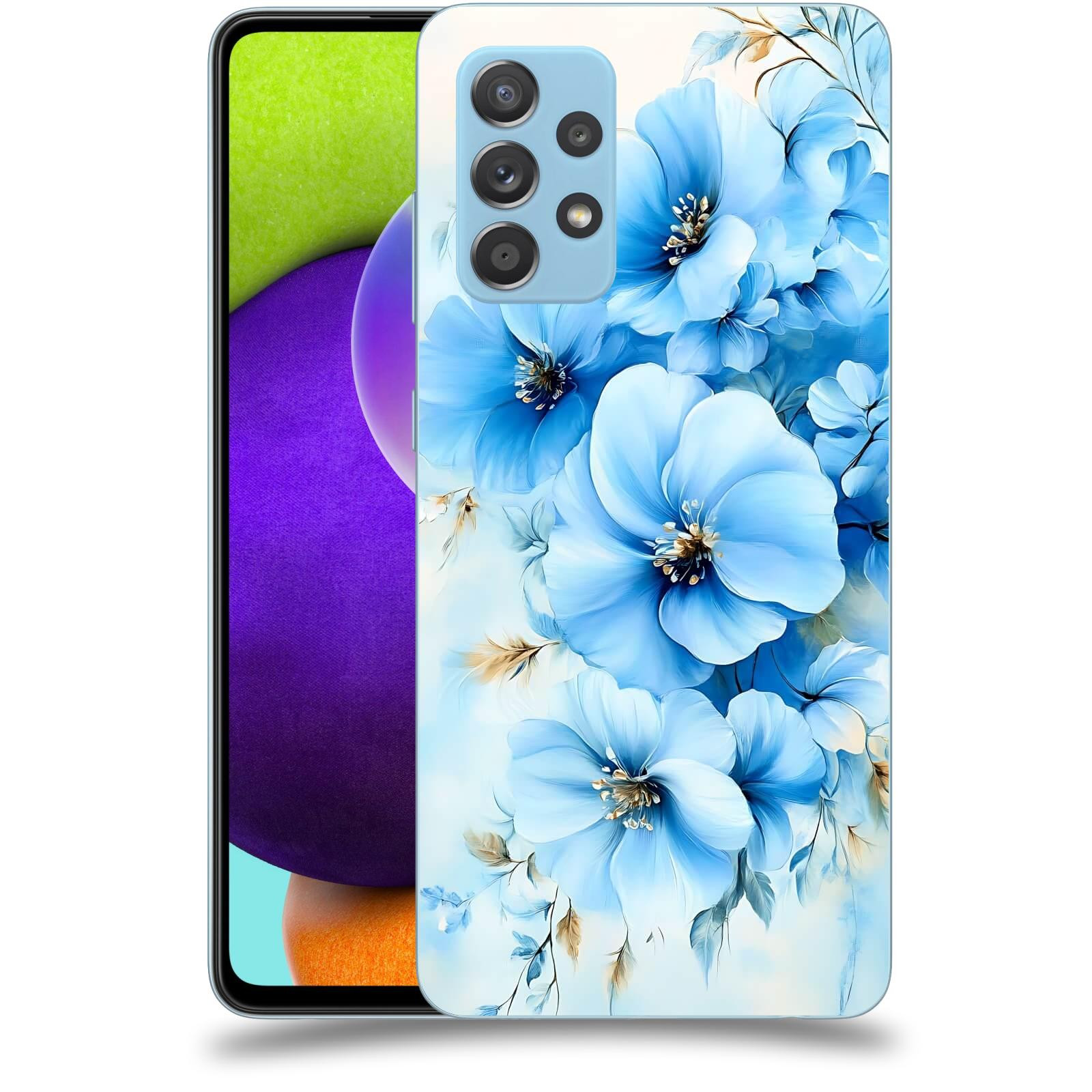 ACOVER Kryt na mobil Samsung Galaxy A52s 5G A528B - Nebeská harmonie