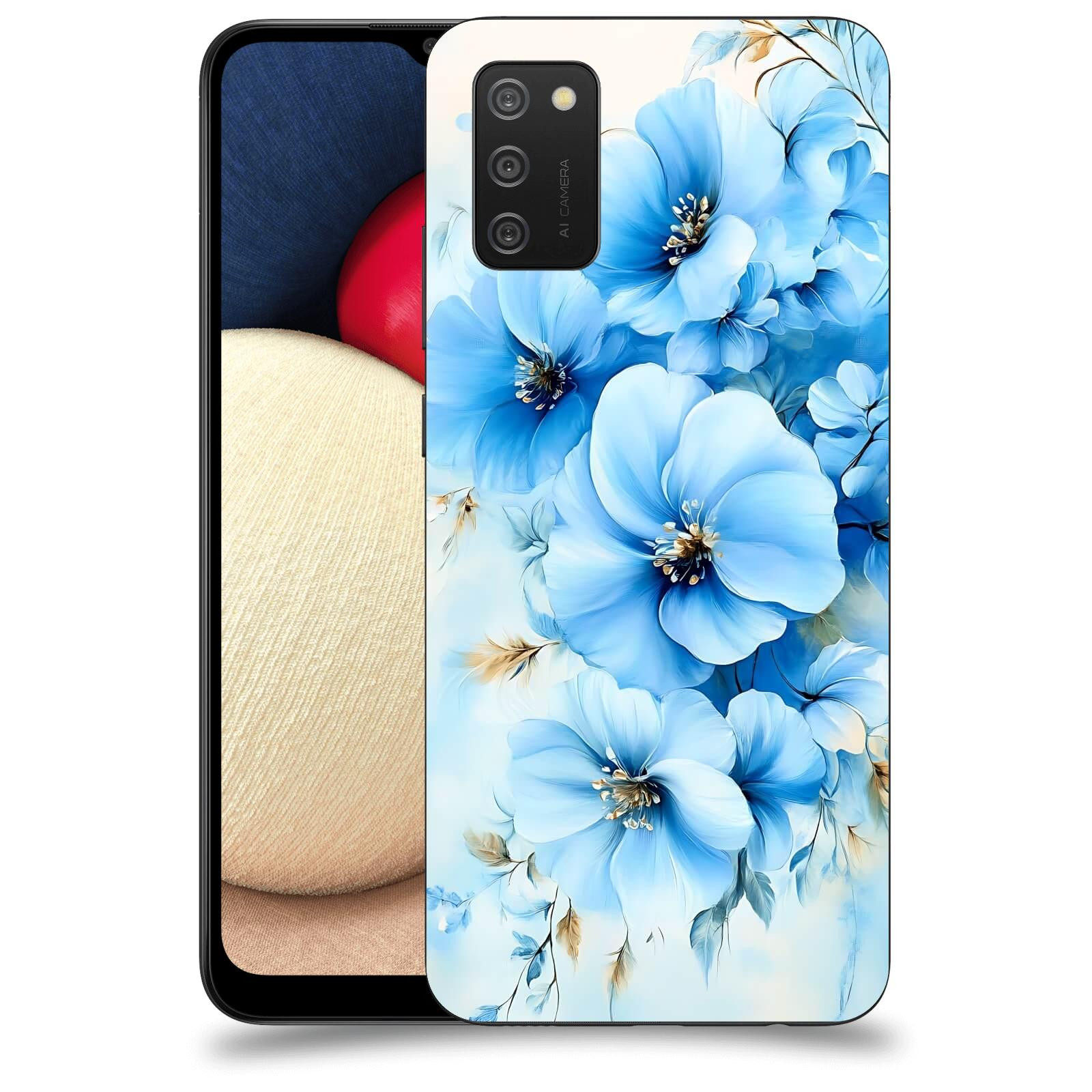 ACOVER Kryt na mobil Samsung Galaxy A02s A025G - Nebeská harmonie