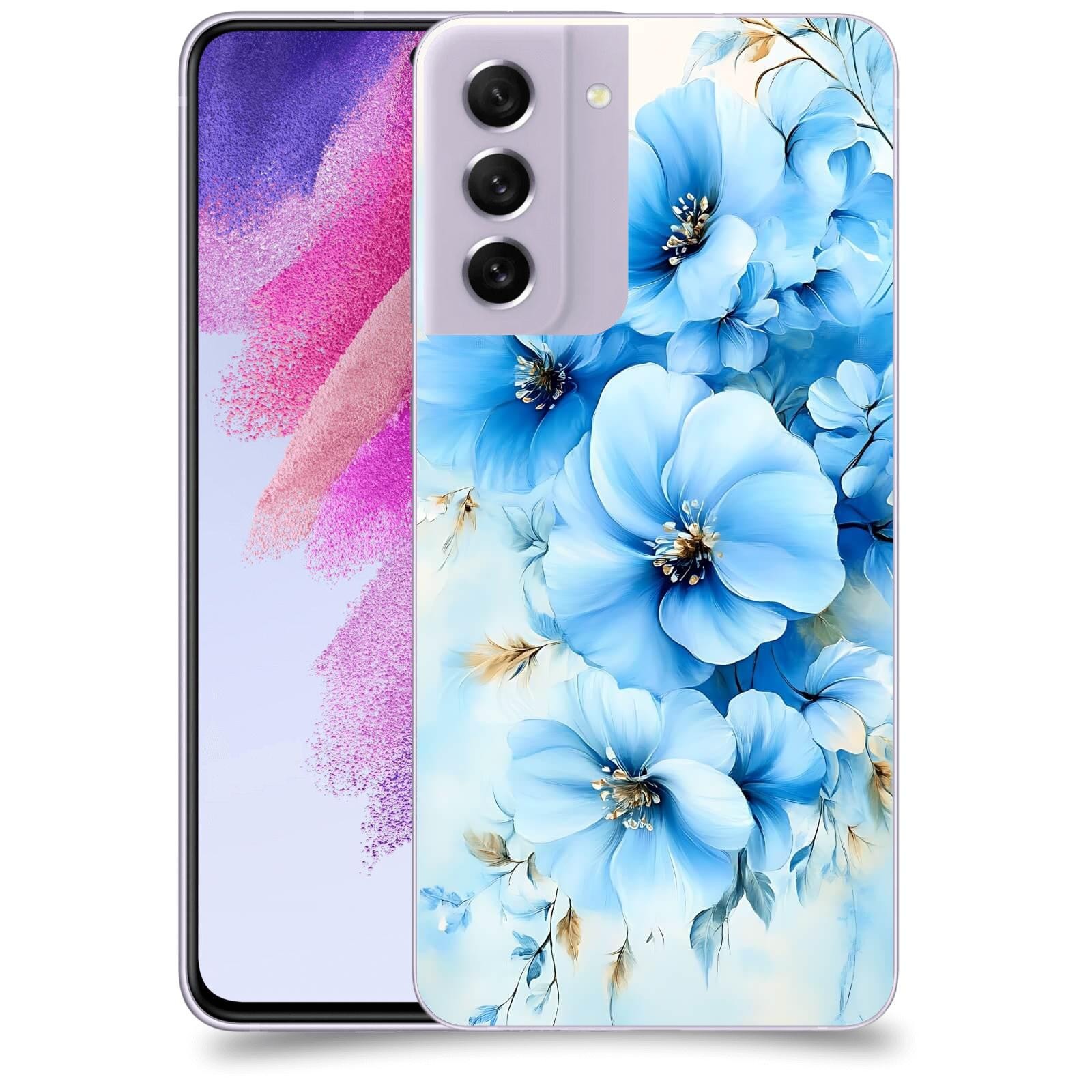 ACOVER Kryt na mobil Samsung Galaxy S21 FE 5G - Nebeská harmonie