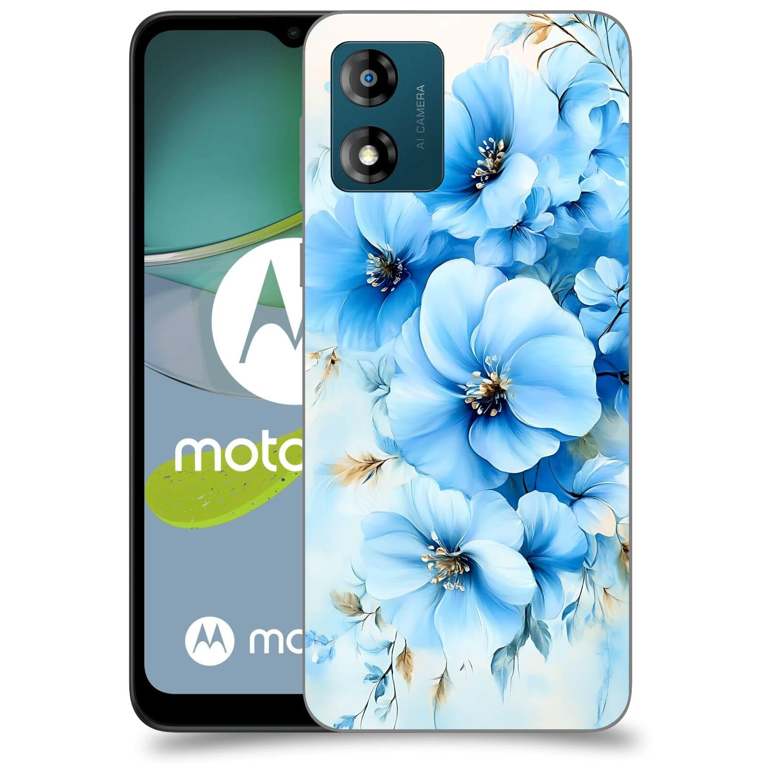 ACOVER Kryt na mobil Motorola Moto E13 - Nebeská harmonie