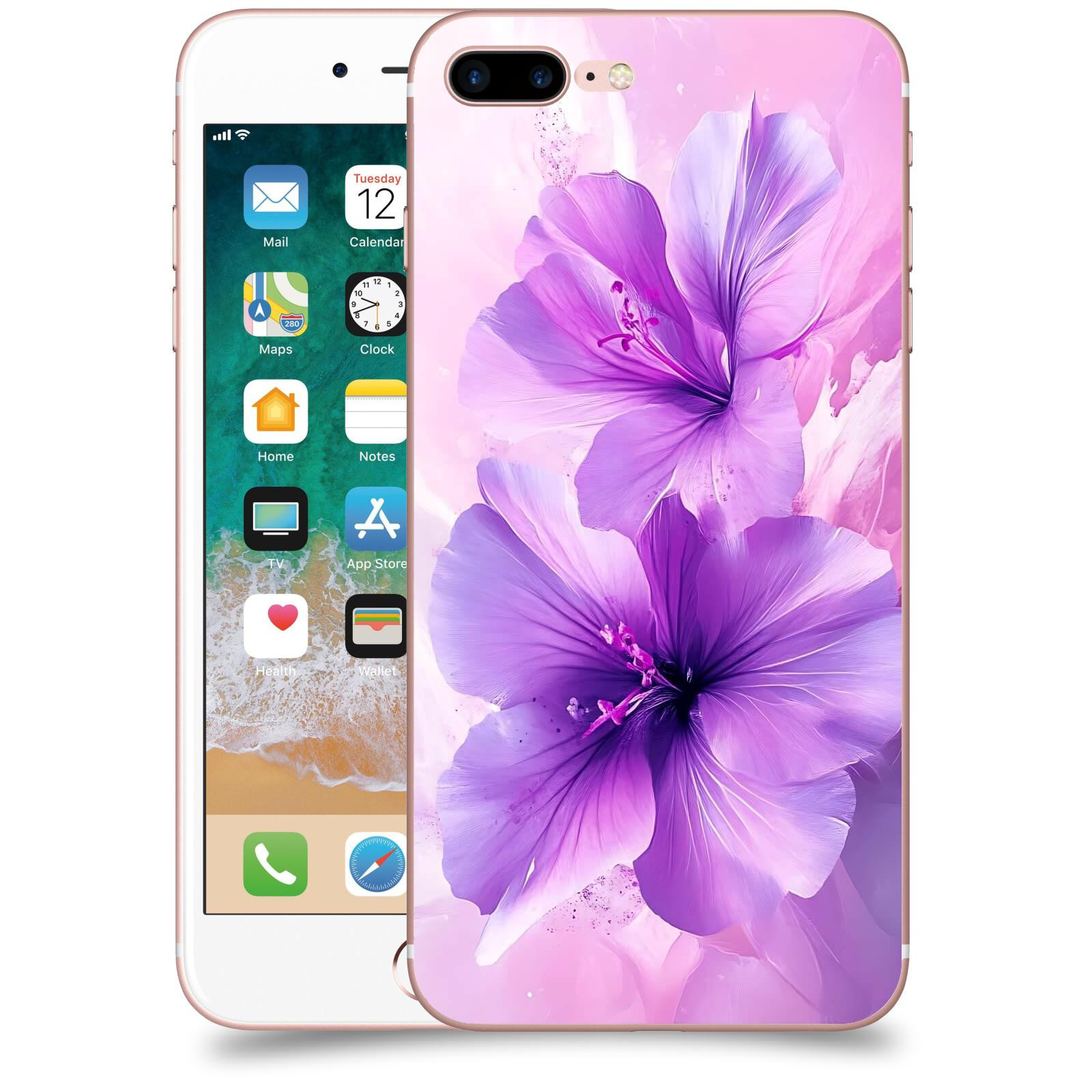 ACOVER Kryt na mobil Apple iPhone 7 Plus - Něžná elegance