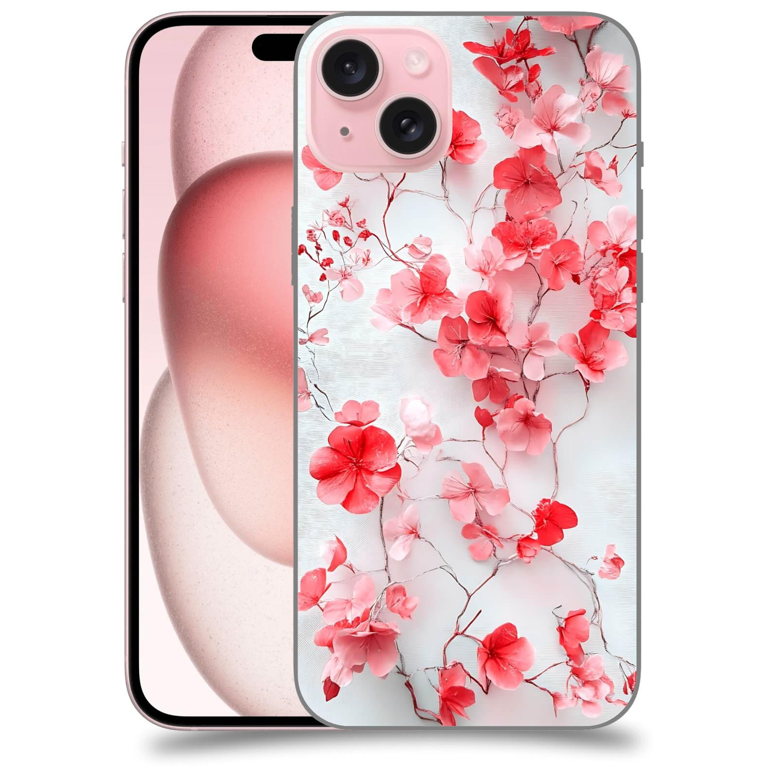 ACOVER Kryt na mobil Apple iPhone 15 plus - Něžná síla