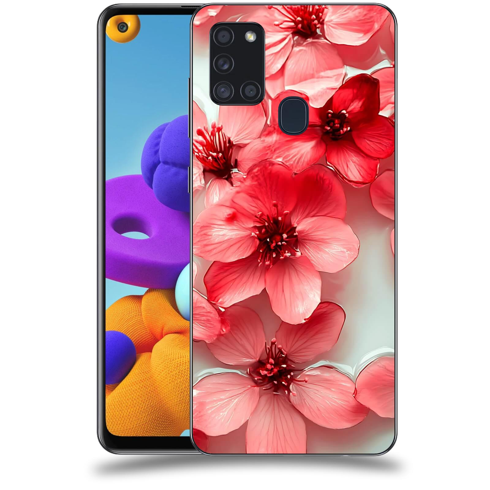 ACOVER Kryt na mobil Samsung Galaxy A21s - Něžná svěžest