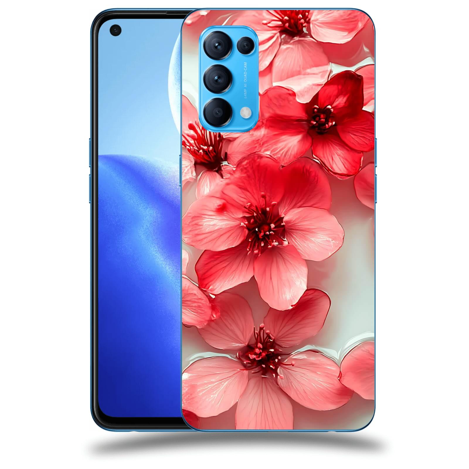 ACOVER Kryt na mobil OPPO Reno 5 5G - Něžná svěžest