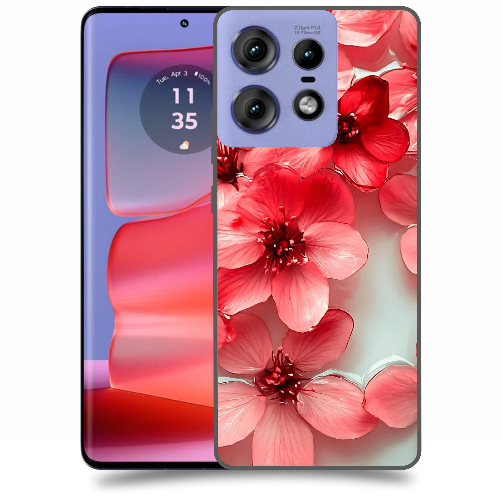 ACOVER Kryt na mobil Motorola Edge 50 Pro - Něžná svěžest