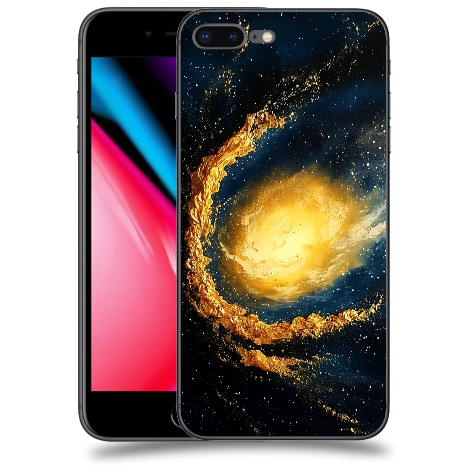 ACOVER Kryt na mobil Apple iPhone 8 Plus - Noční obloha II