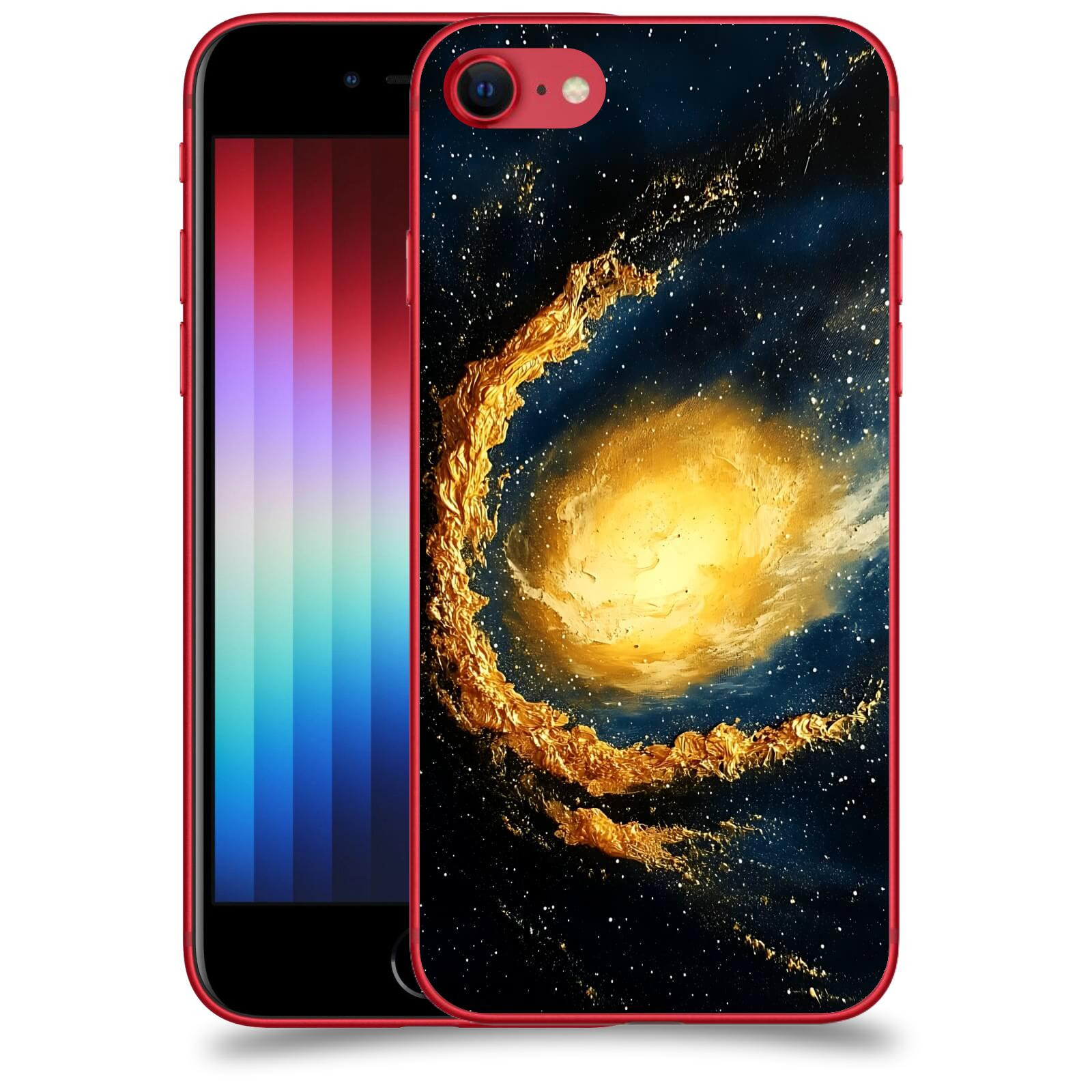 ACOVER Kryt na mobil Apple iPhone SE 2022 - Noční obloha II