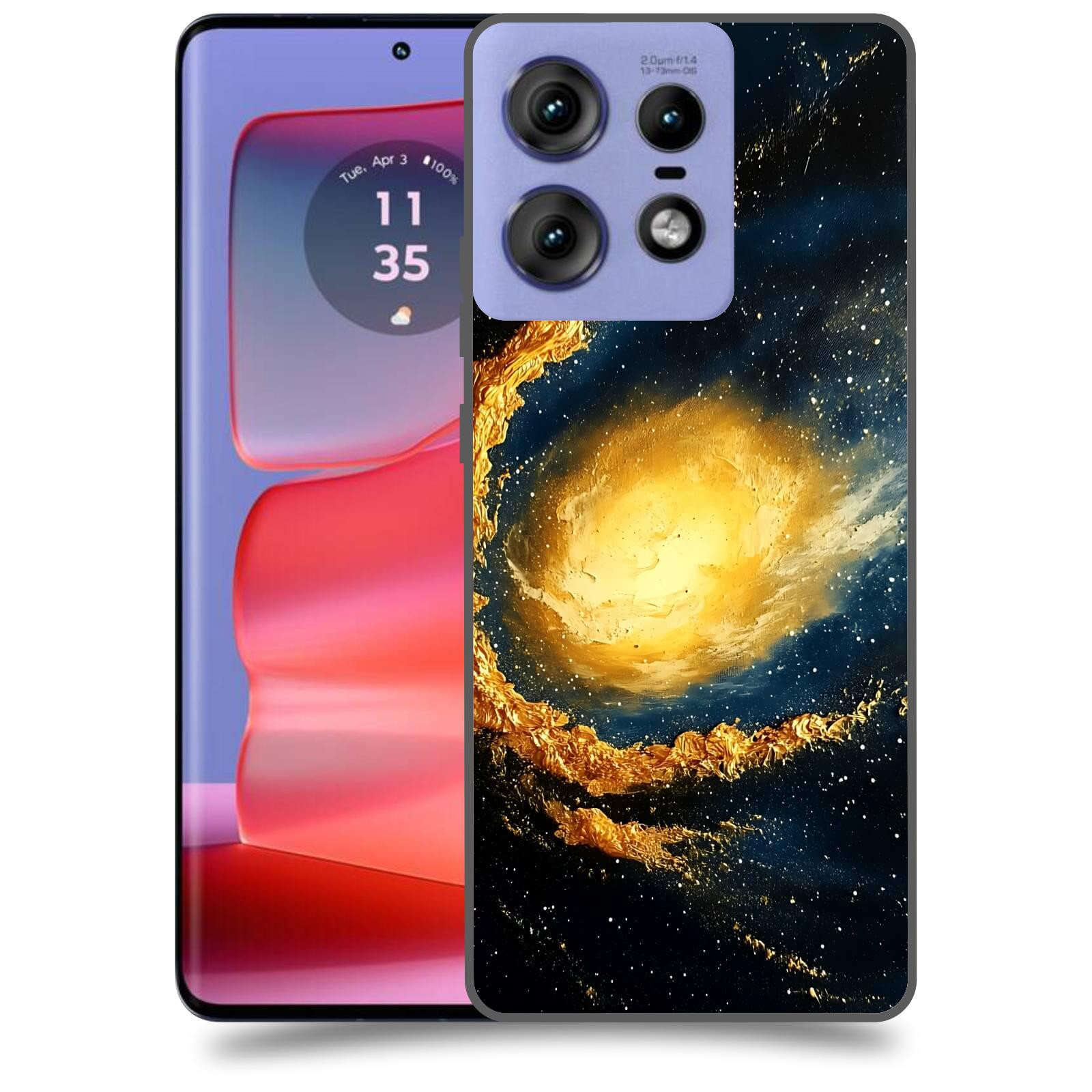 ACOVER Kryt na mobil Motorola Edge 50 Pro - Noční obloha II