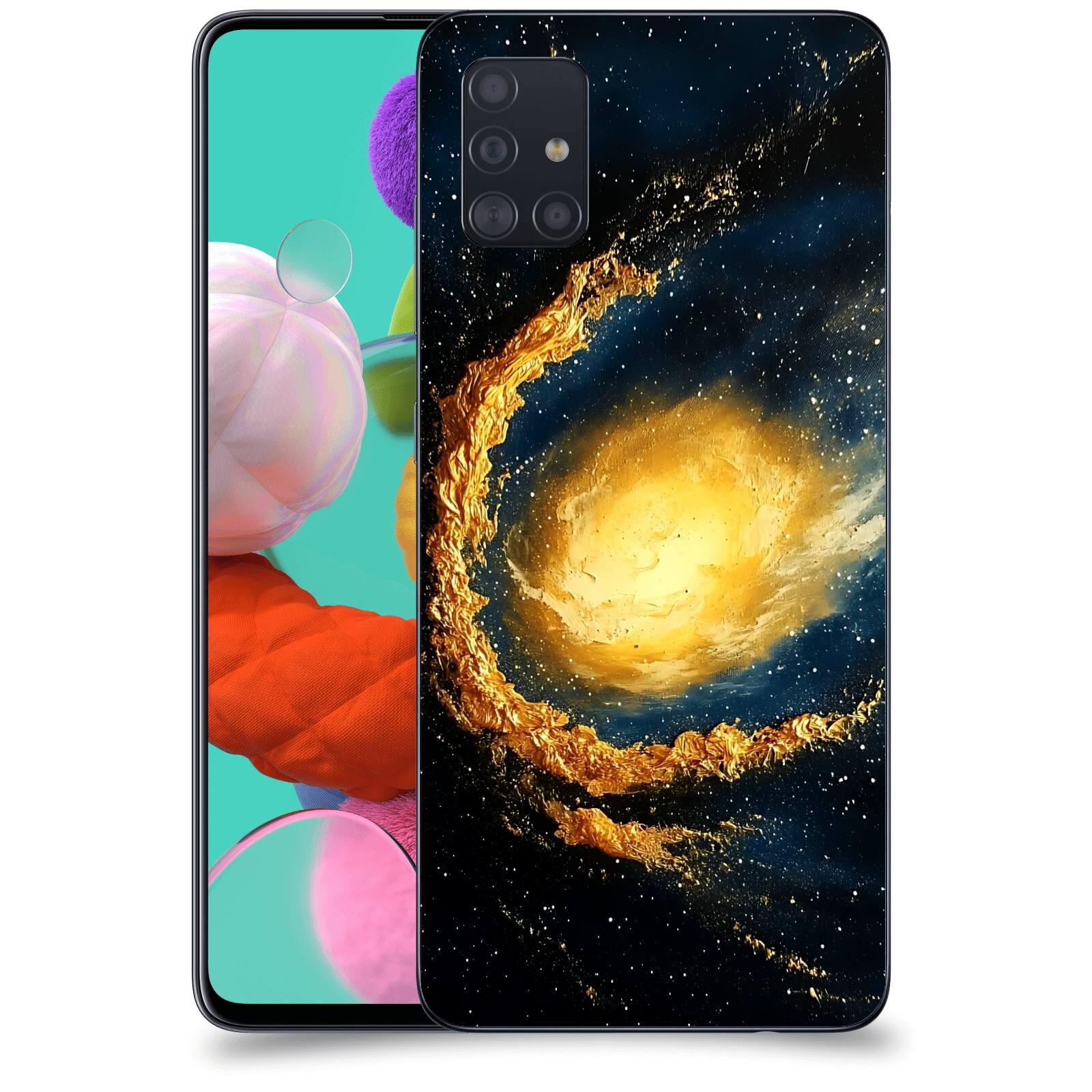ACOVER Kryt na mobil Samsung Galaxy A51 A515F - Noční obloha II