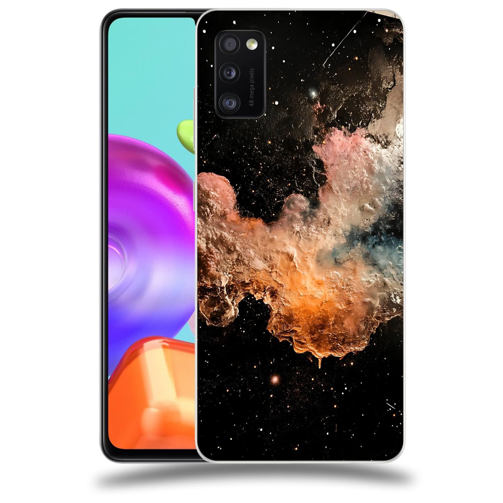 ACOVER Kryt na mobil Samsung Galaxy A41 A415F - Noční obloha III