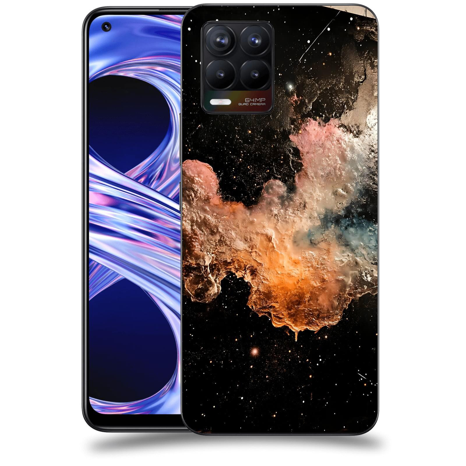 ACOVER Kryt na mobil Realme 8 - Noční obloha III