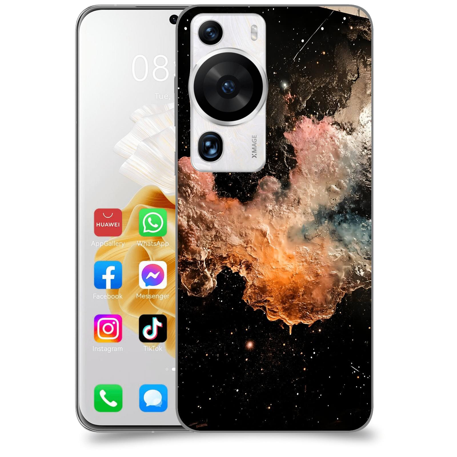 ACOVER Kryt na mobil Huawei P60 Pro - Noční obloha III