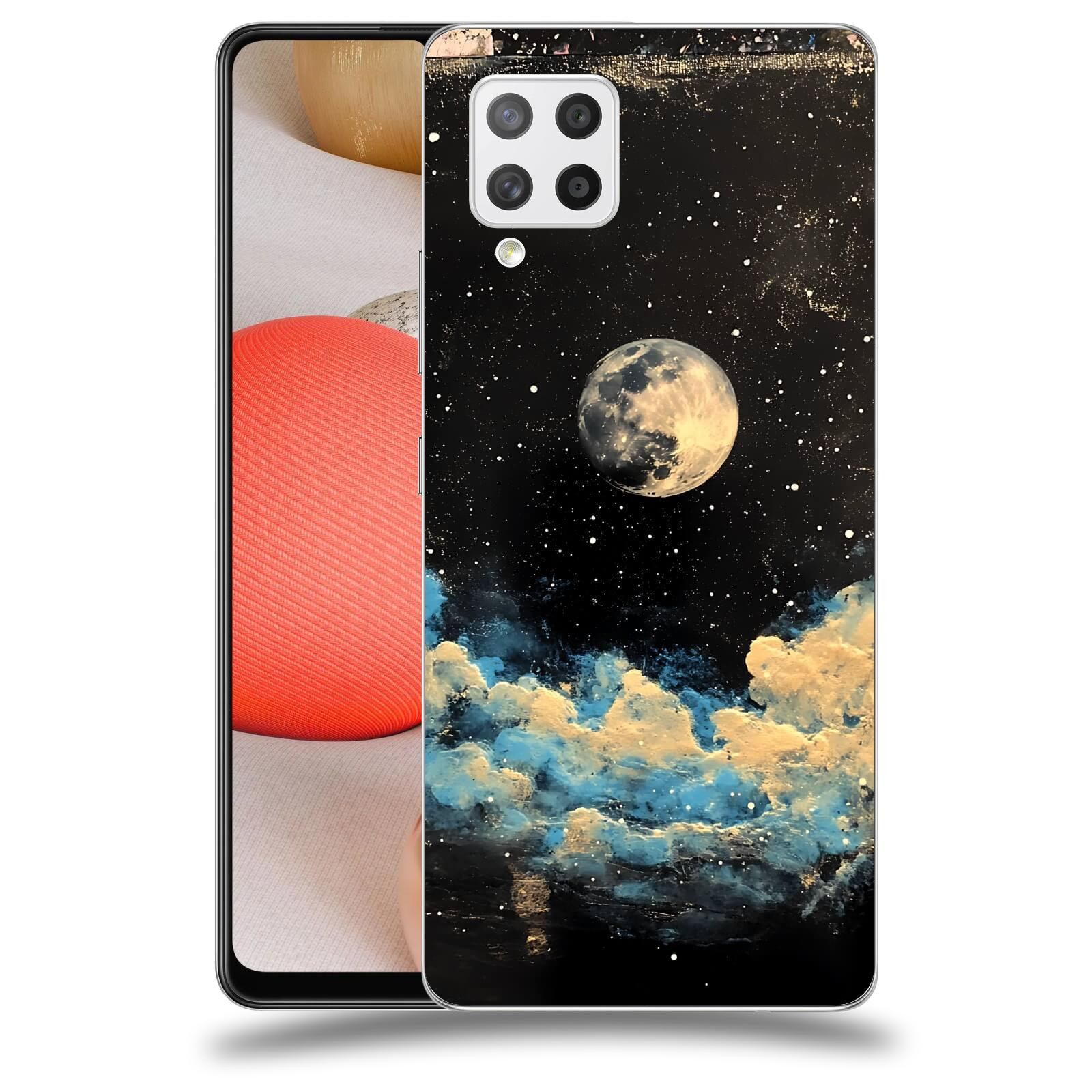 ACOVER Kryt na mobil Samsung Galaxy A42 A426B - Noční obloha IV