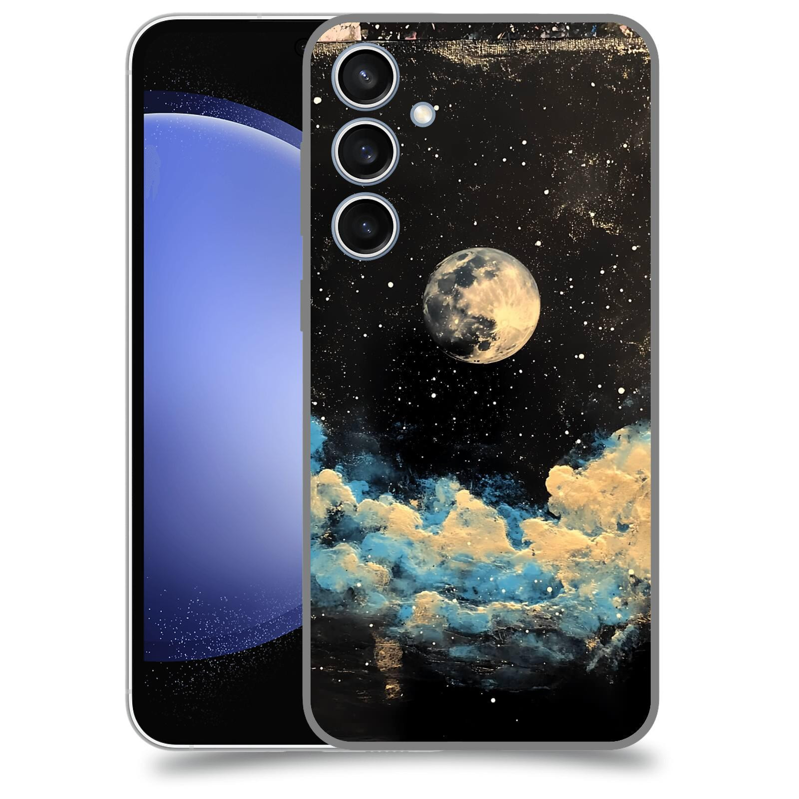 ACOVER Kryt na mobil Samsung Galaxy S23 FE - Noční obloha IV