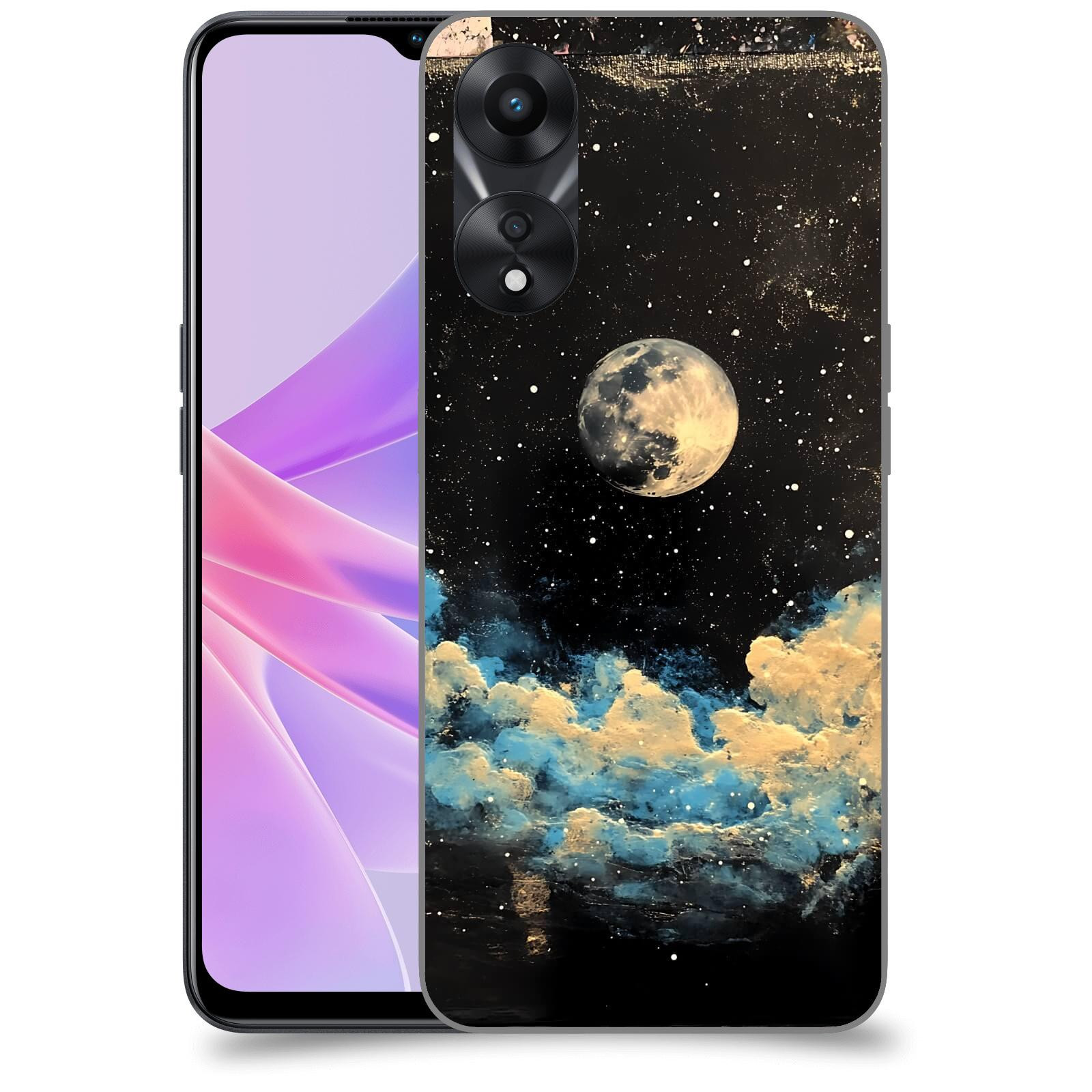 ACOVER Kryt na mobil OPPO A78 5G - Noční obloha IV