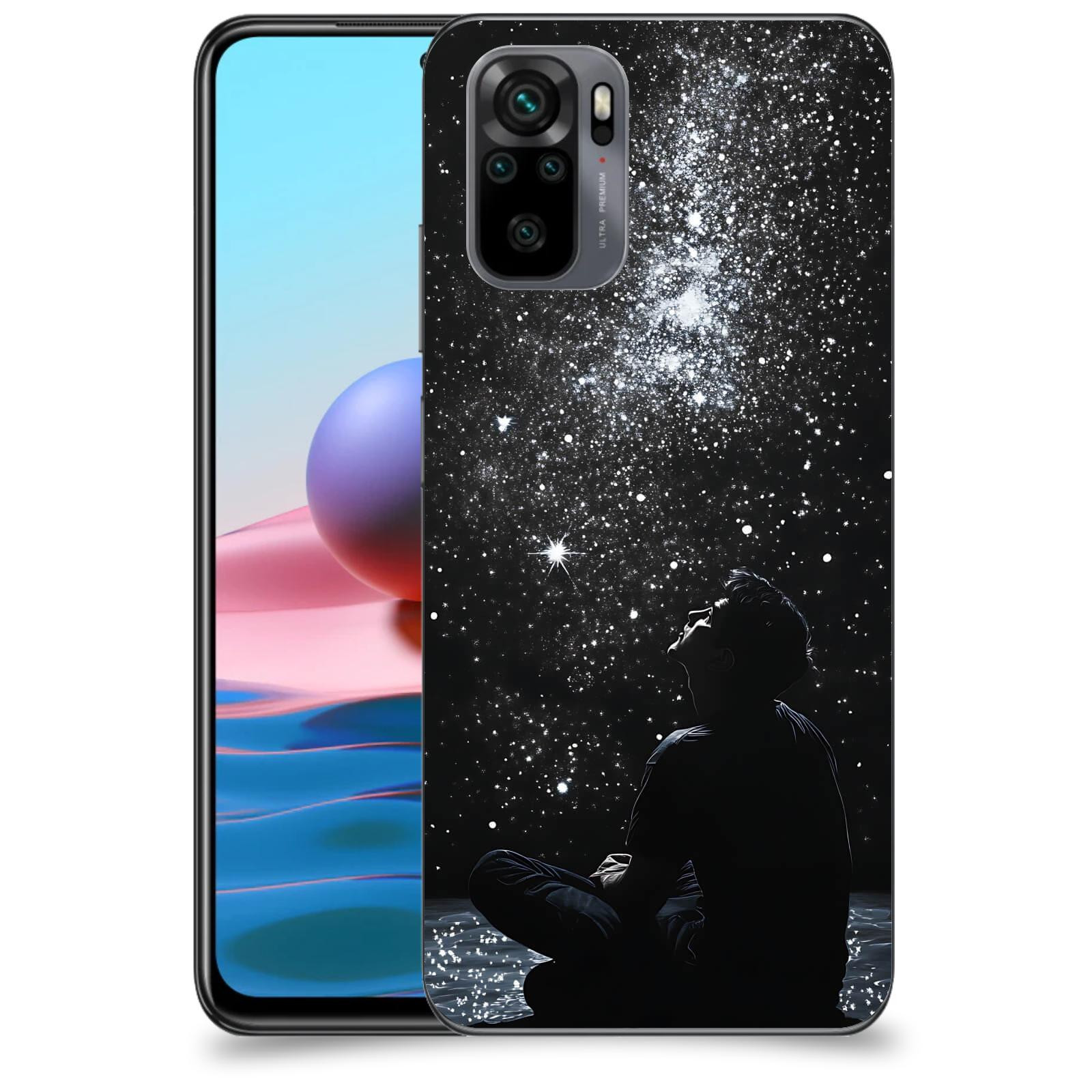 ACOVER Kryt na mobil Xiaomi Redmi Note 10 - Noční obloha V