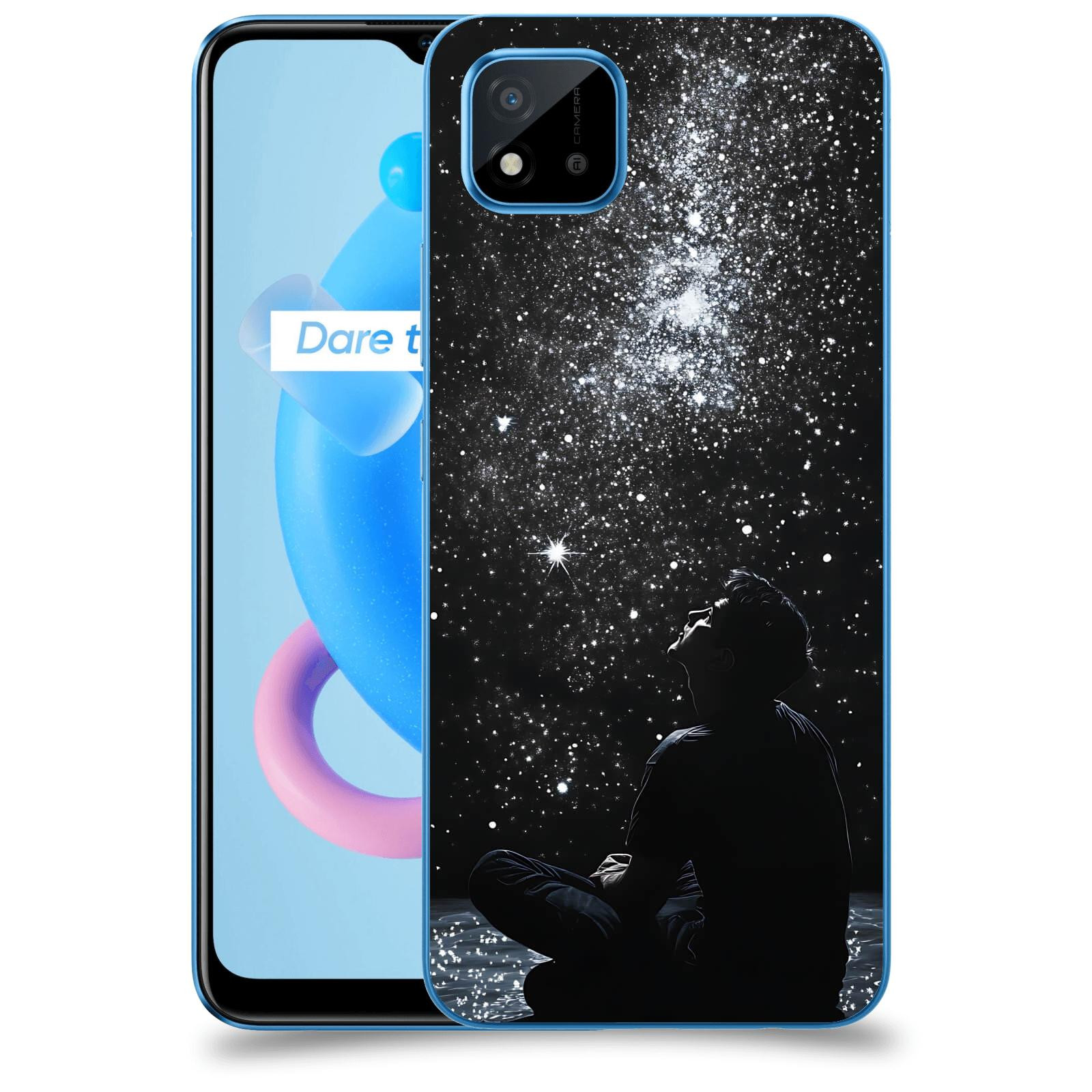 ACOVER Kryt na mobil Realme C11 (2021) - Noční obloha V