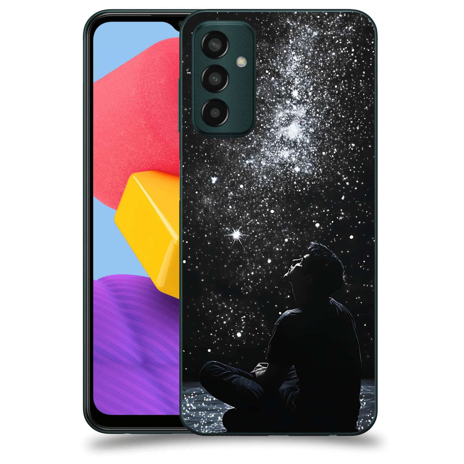 ACOVER Kryt na mobil Samsung Galaxy M13 M135F - Noční obloha V