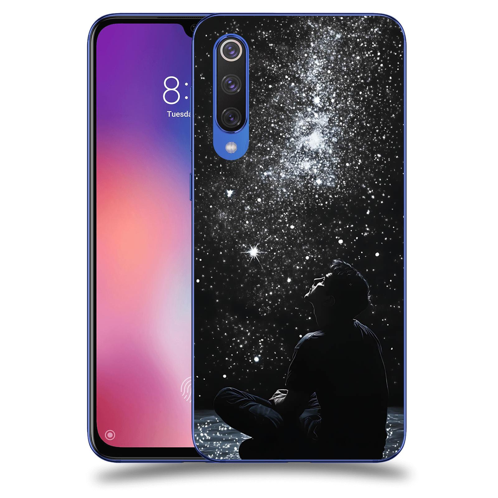 ACOVER Kryt na mobil Xiaomi Mi 9 SE - Noční obloha V