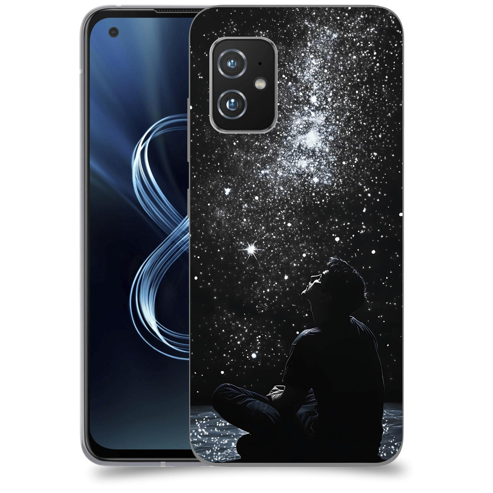 ACOVER Kryt na mobil Honor Magic5 Lite 5G - Noční obloha V