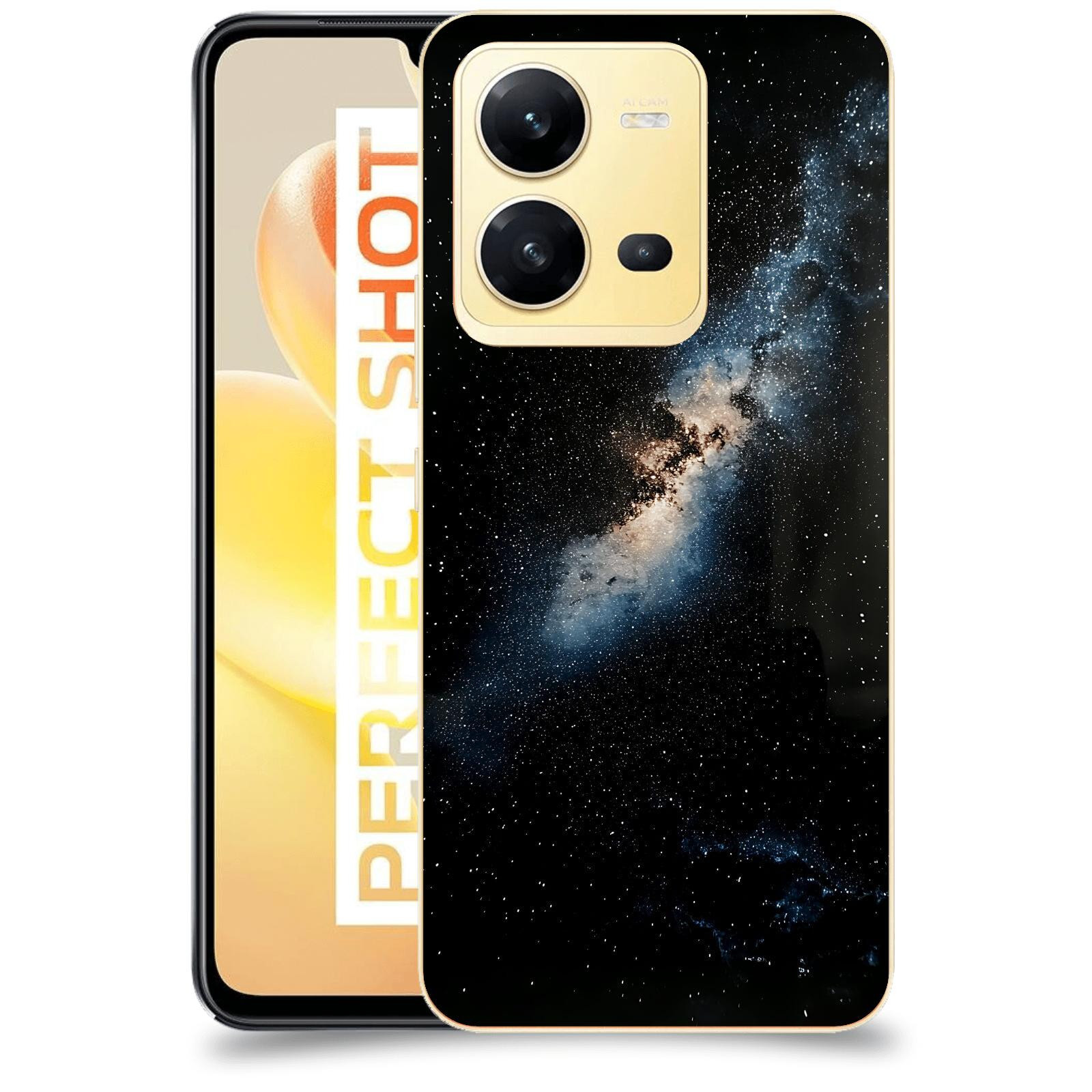 ACOVER Kryt na mobil Vivo X80 Lite - Noční obloha I