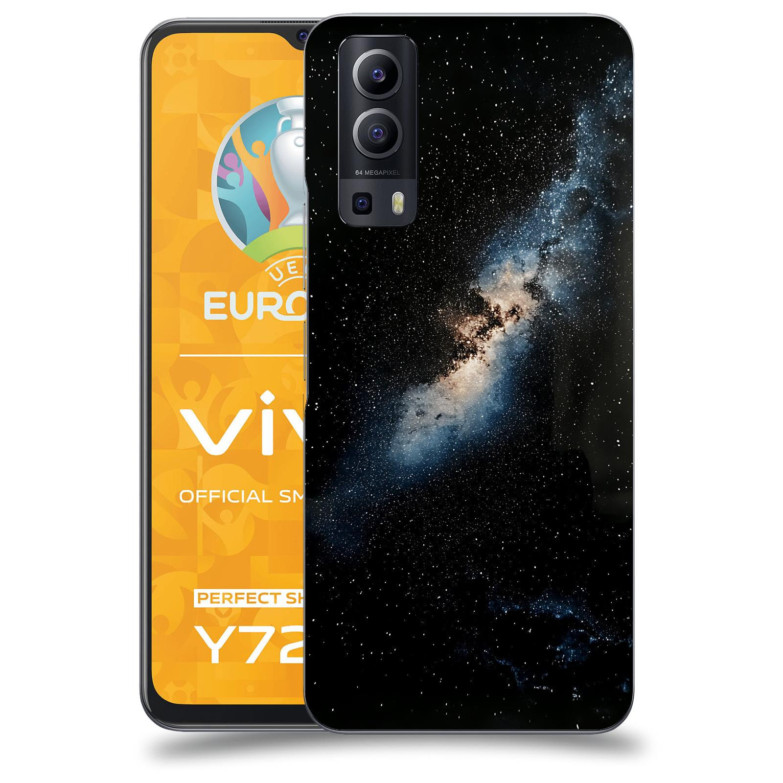 ACOVER Kryt na mobil Vivo Y72 5G - Noční obloha I