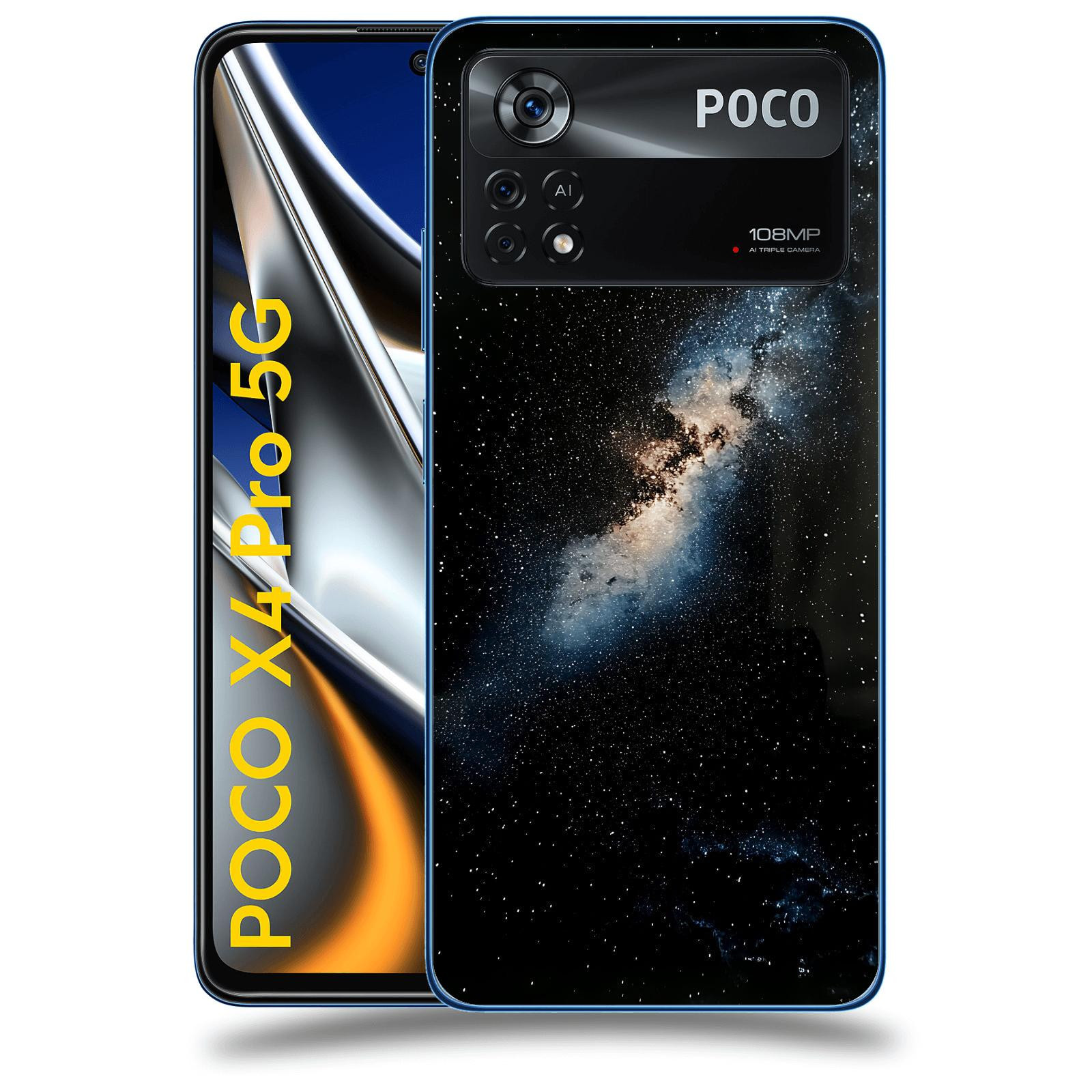 ACOVER Kryt na mobil Xiaomi Poco X4 Pro 5G - Noční obloha I