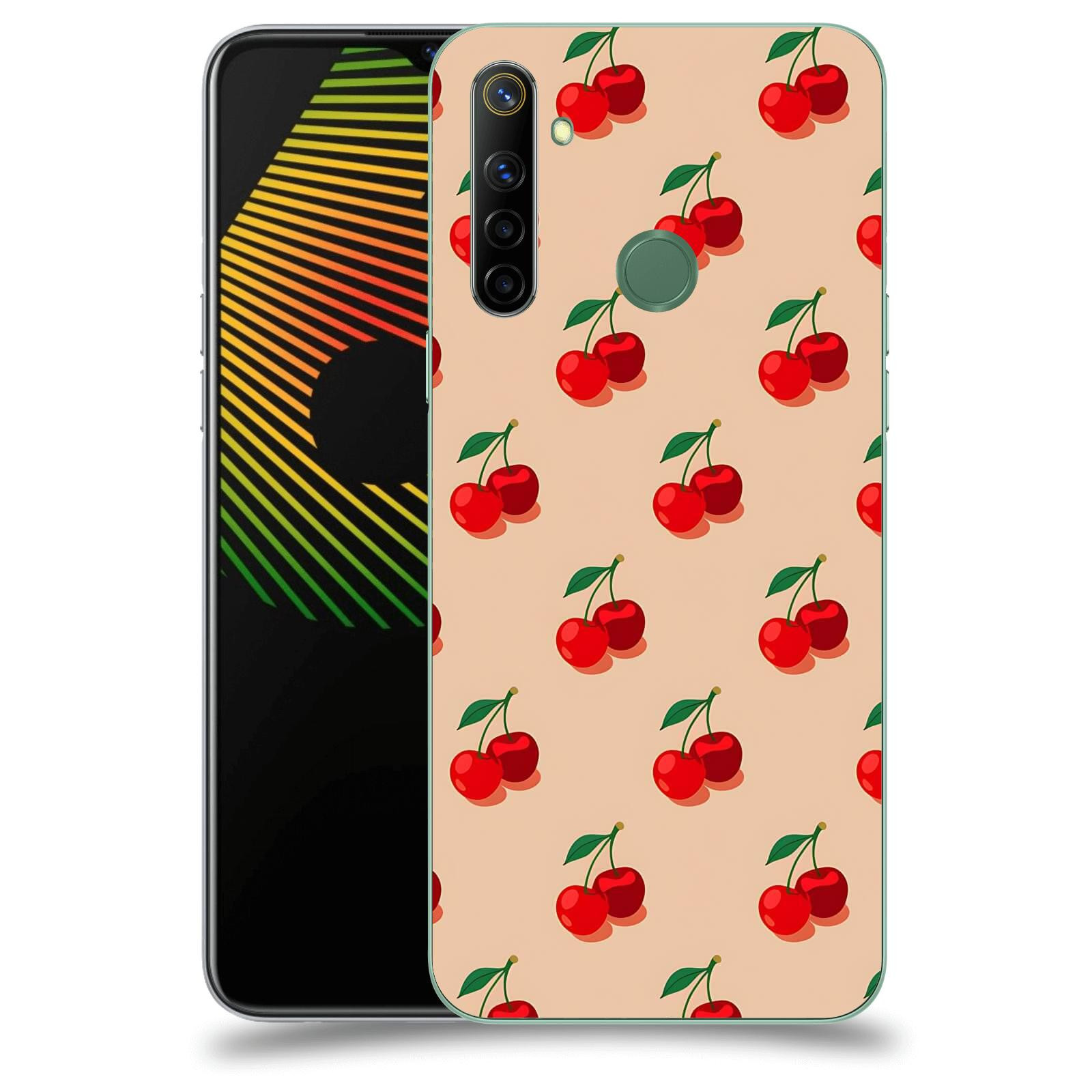 ACOVER Kryt na mobil Realme 6i - Šťavnaté třešně