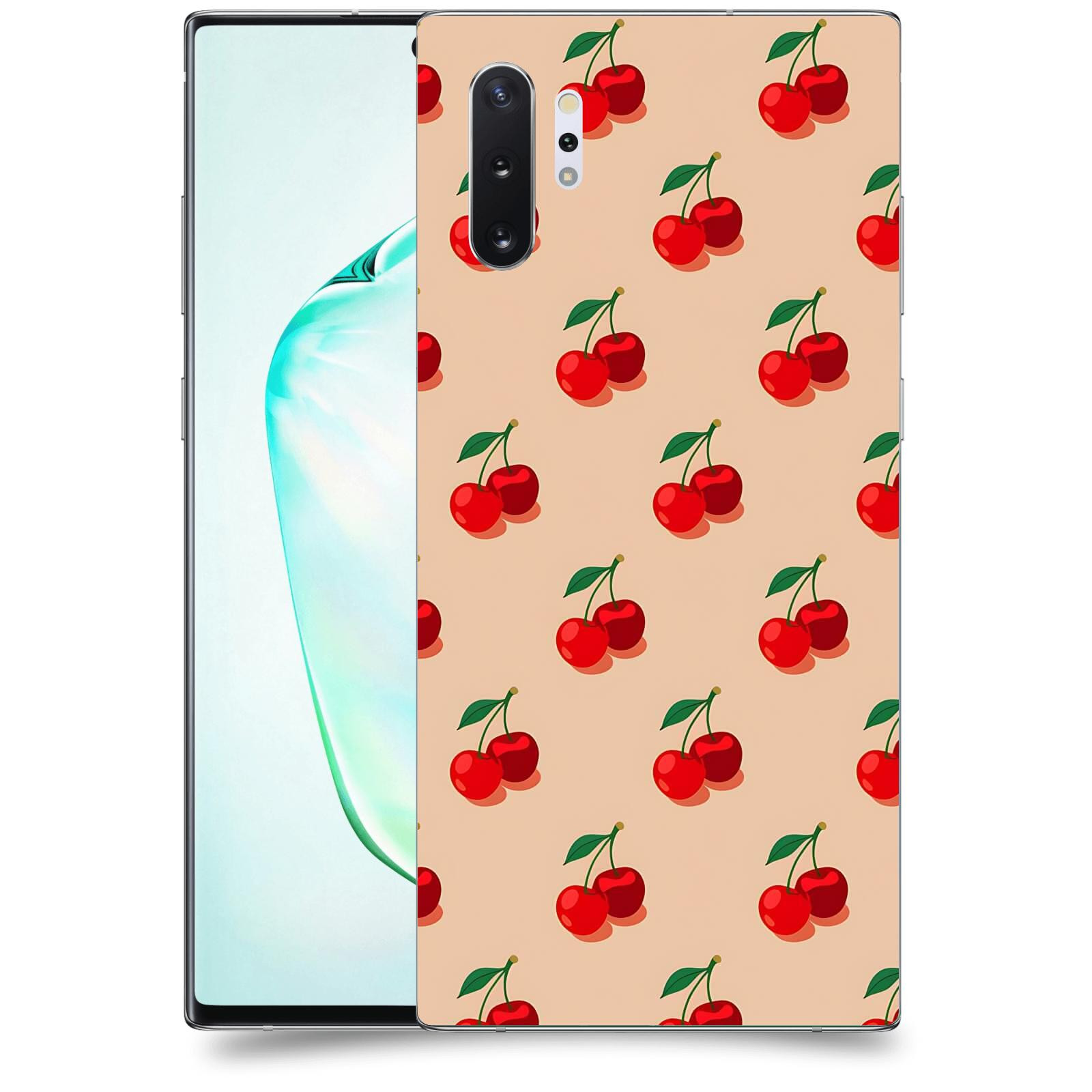 ACOVER Kryt na mobil Samsung Galaxy Note 10+ N975F - Šťavnaté třešně