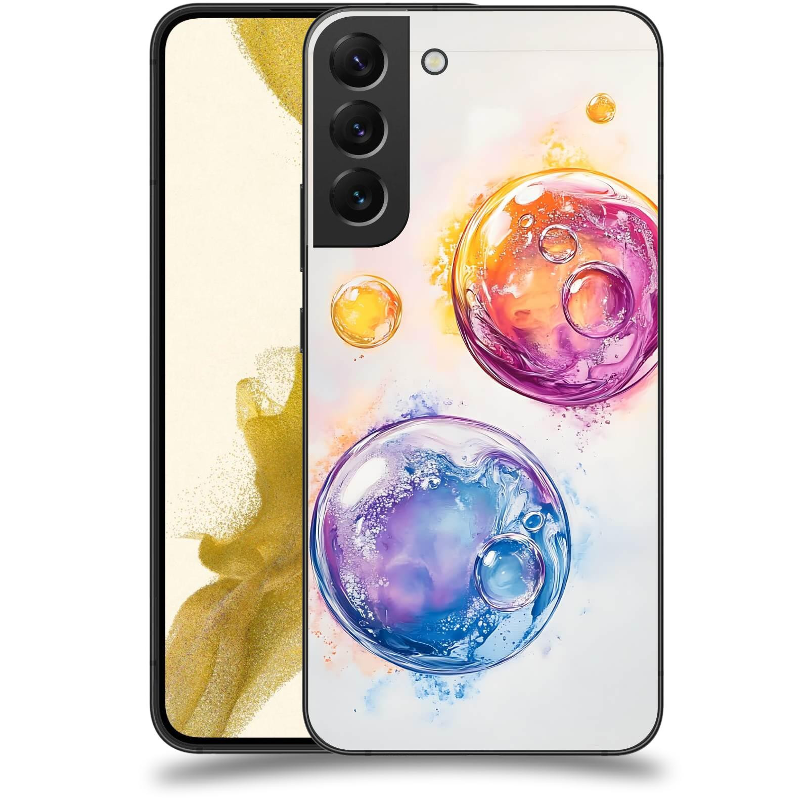 ACOVER Kryt na mobil Samsung Galaxy S22+ 5G - Tekutá energie