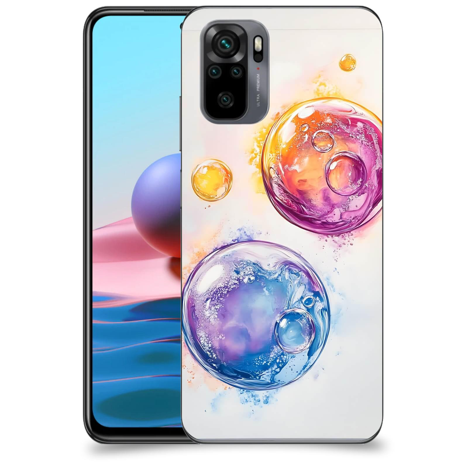 ACOVER Kryt na mobil Xiaomi Redmi Note 10 - Tekutá energie