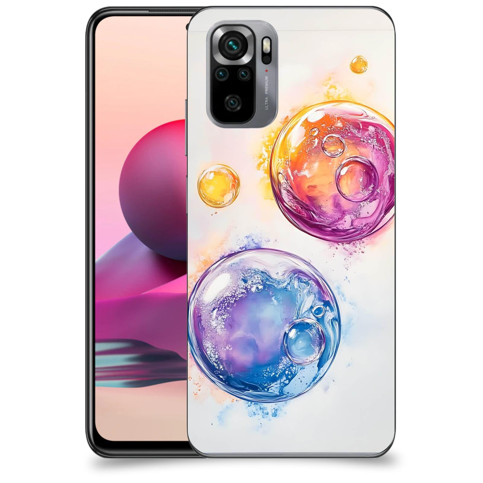 ACOVER Kryt na mobil Xiaomi Redmi Note 10S - Tekutá energie