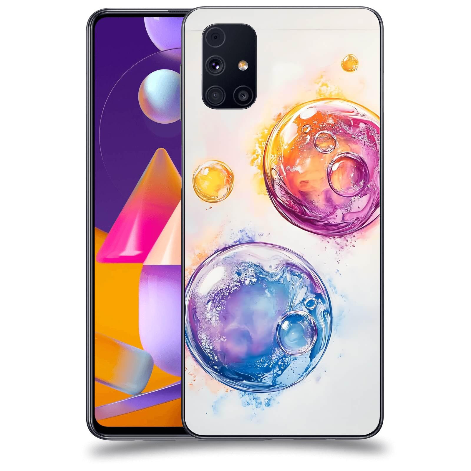 ACOVER Kryt na mobil Samsung Galaxy M31s - Tekutá energie