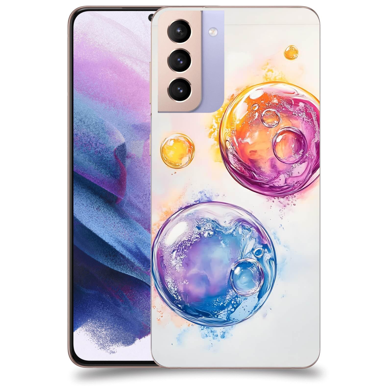 ACOVER Kryt na mobil Samsung Galaxy S21+ G996F - Tekutá energie