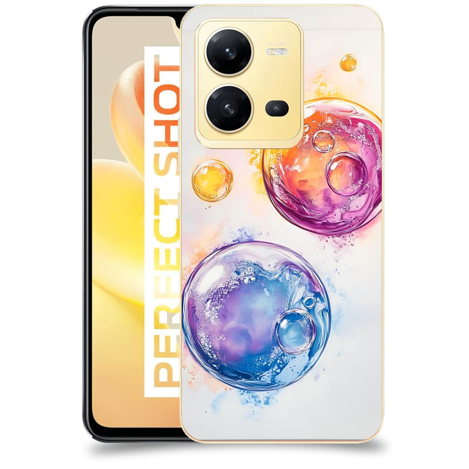 ACOVER Kryt na mobil Vivo X80 Lite - Tekutá energie