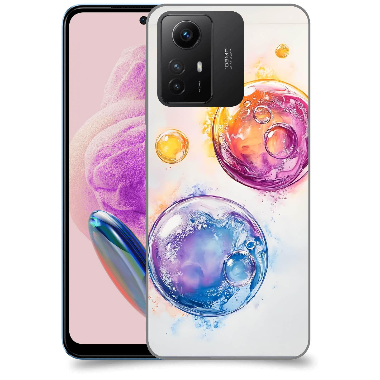 ACOVER Kryt na mobil Xiaomi Redmi Note 12S - Tekutá energie