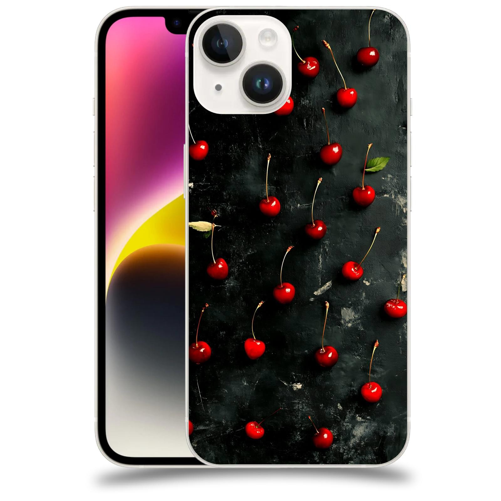 ACOVER Kryt na mobil Apple iPhone 14 - Temná elegance