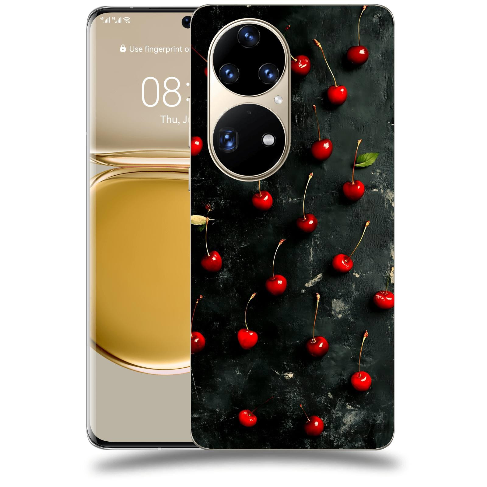 ACOVER Kryt na mobil Huawei P50 - Temná elegance