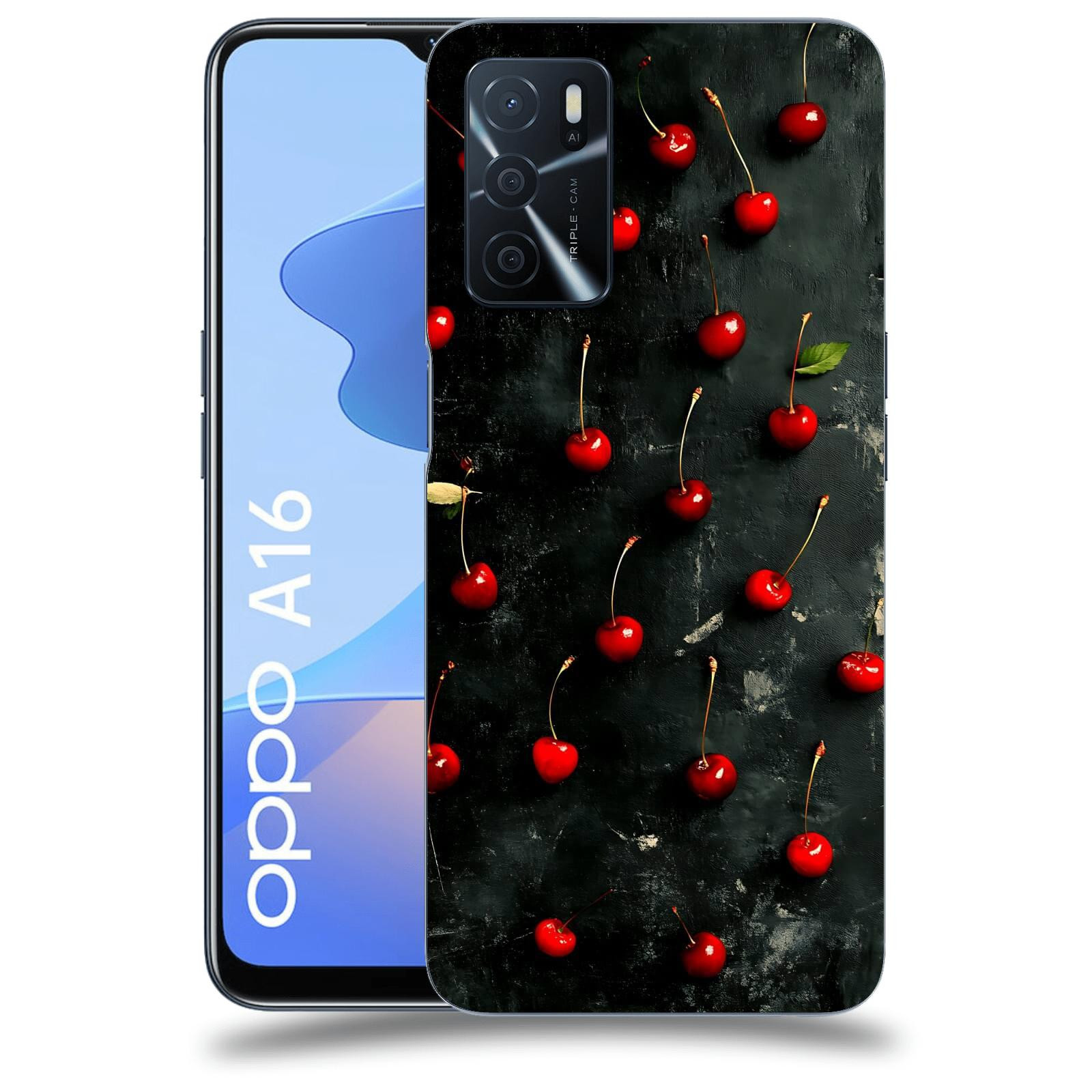 ACOVER Kryt na mobil OPPO A16 - Temná elegance