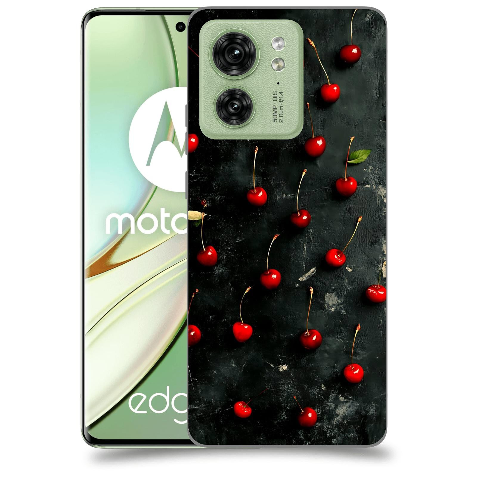 ACOVER Kryt na mobil Motorola EDGE 40 5G - Temná elegance