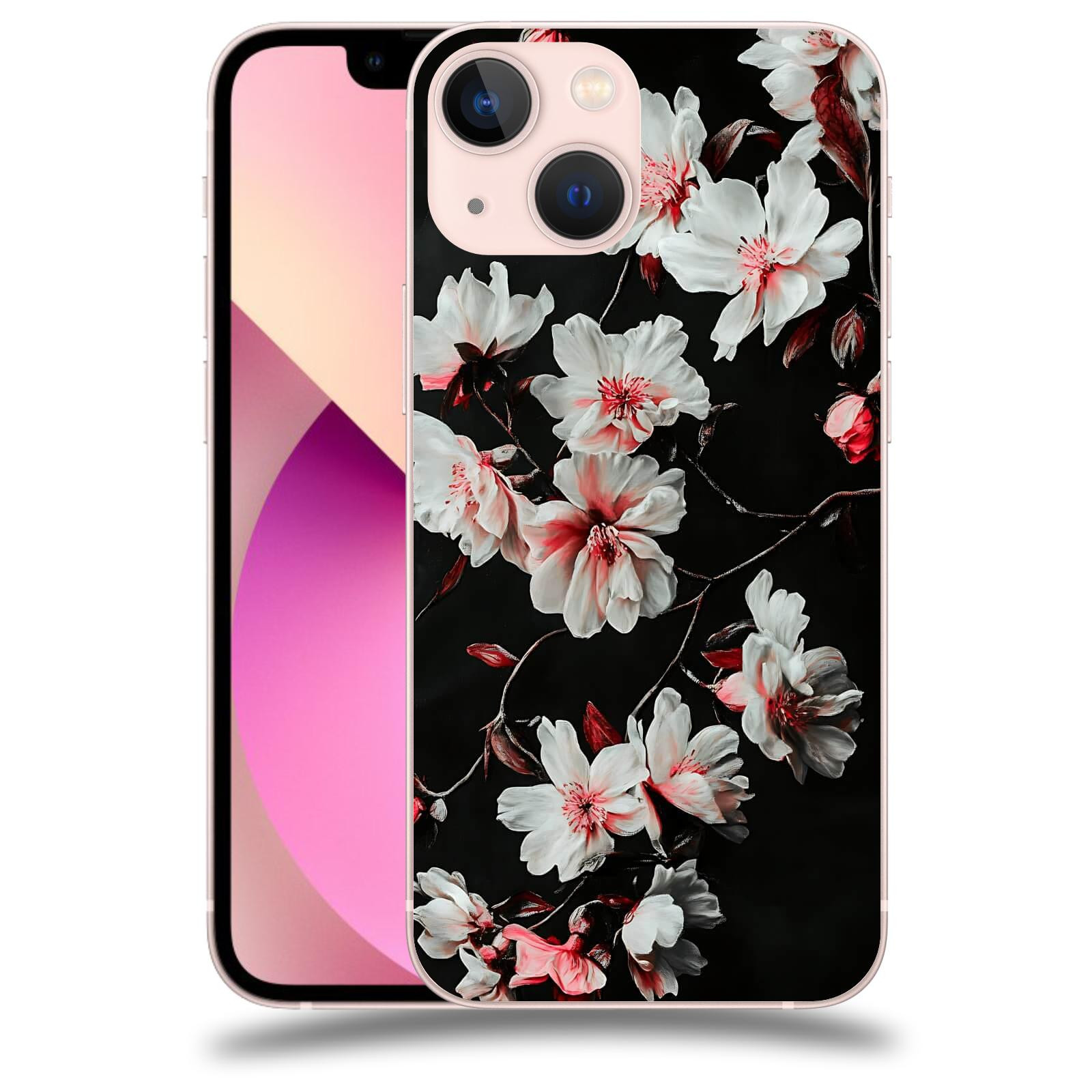 ACOVER Kryt na mobil Apple iPhone 13 mini - Temná něžnost