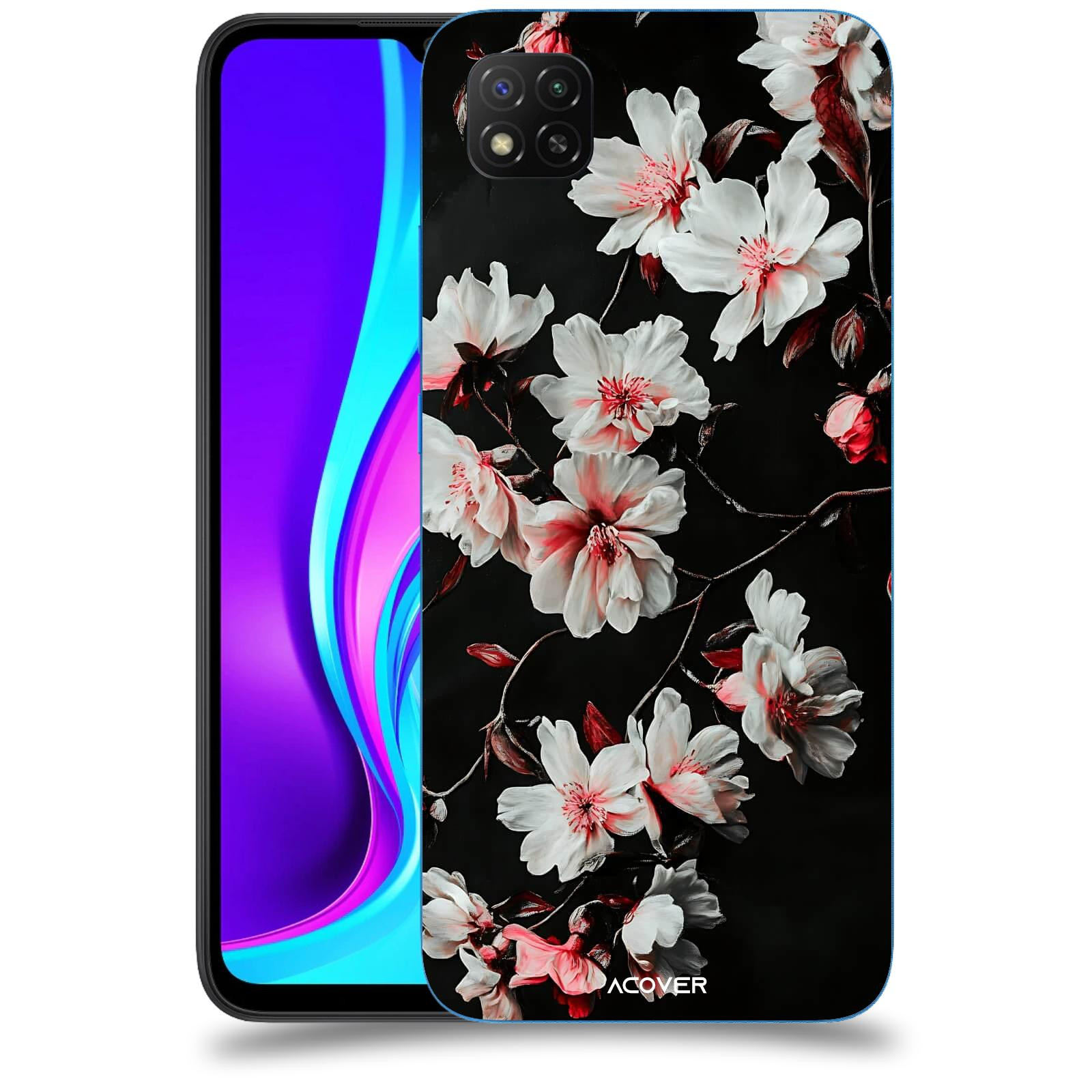 ACOVER Kryt na mobil Xiaomi Redmi 9C - Temná něžnost
