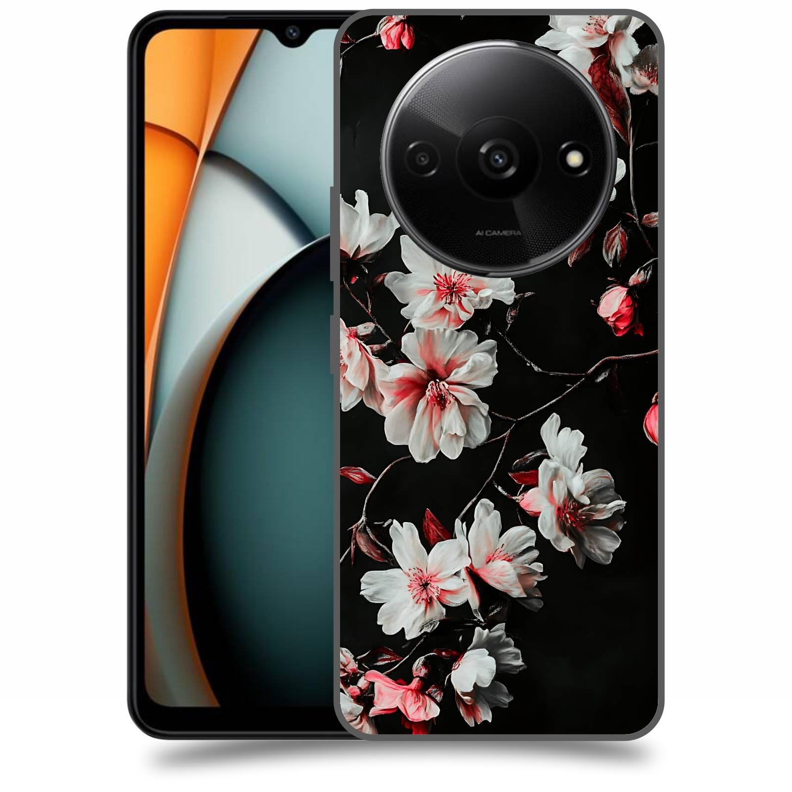 ACOVER Kryt na mobil Xiaomi Redmi A3 - Temná něžnost
