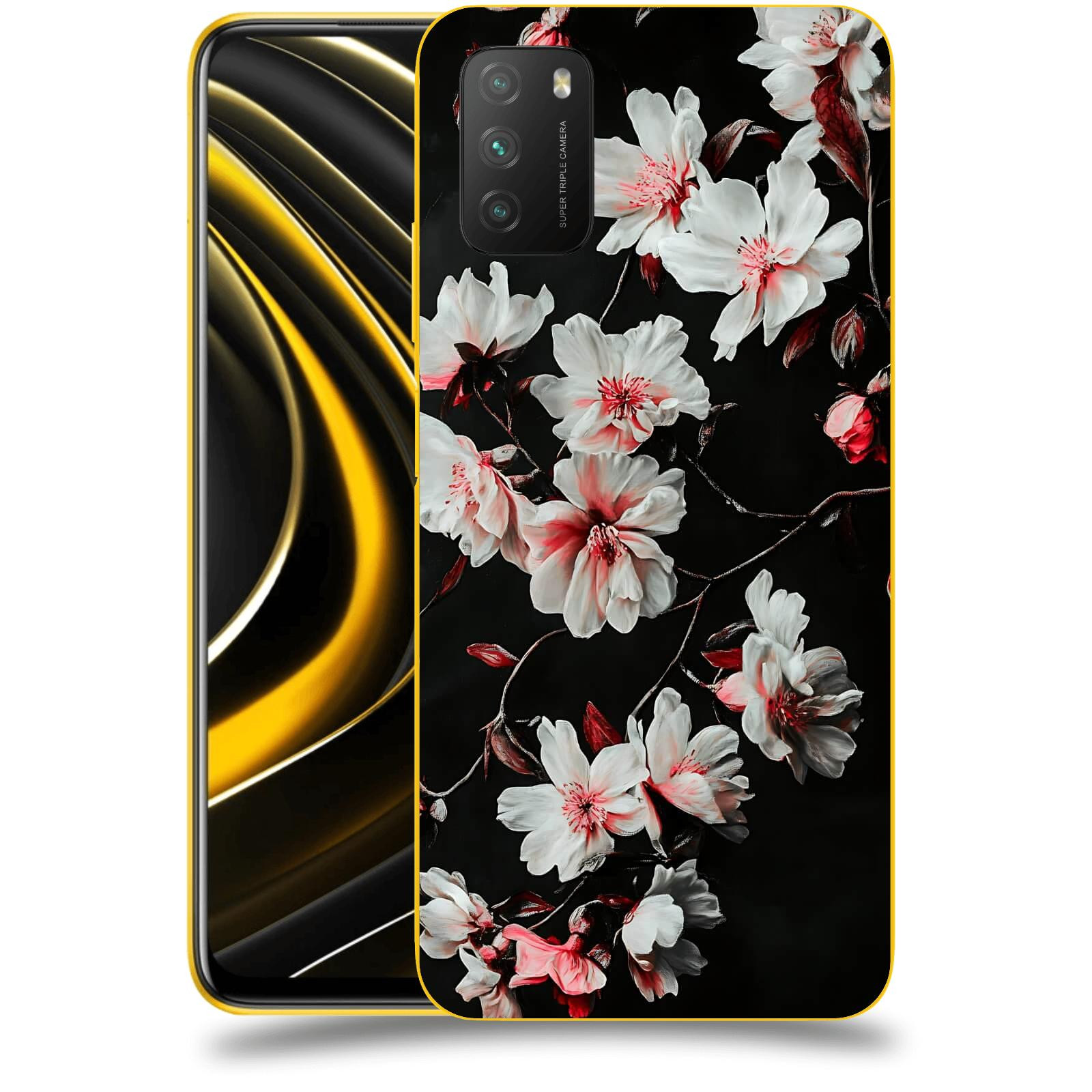 ACOVER Kryt na mobil Xiaomi Poco M3 - Temná něžnost